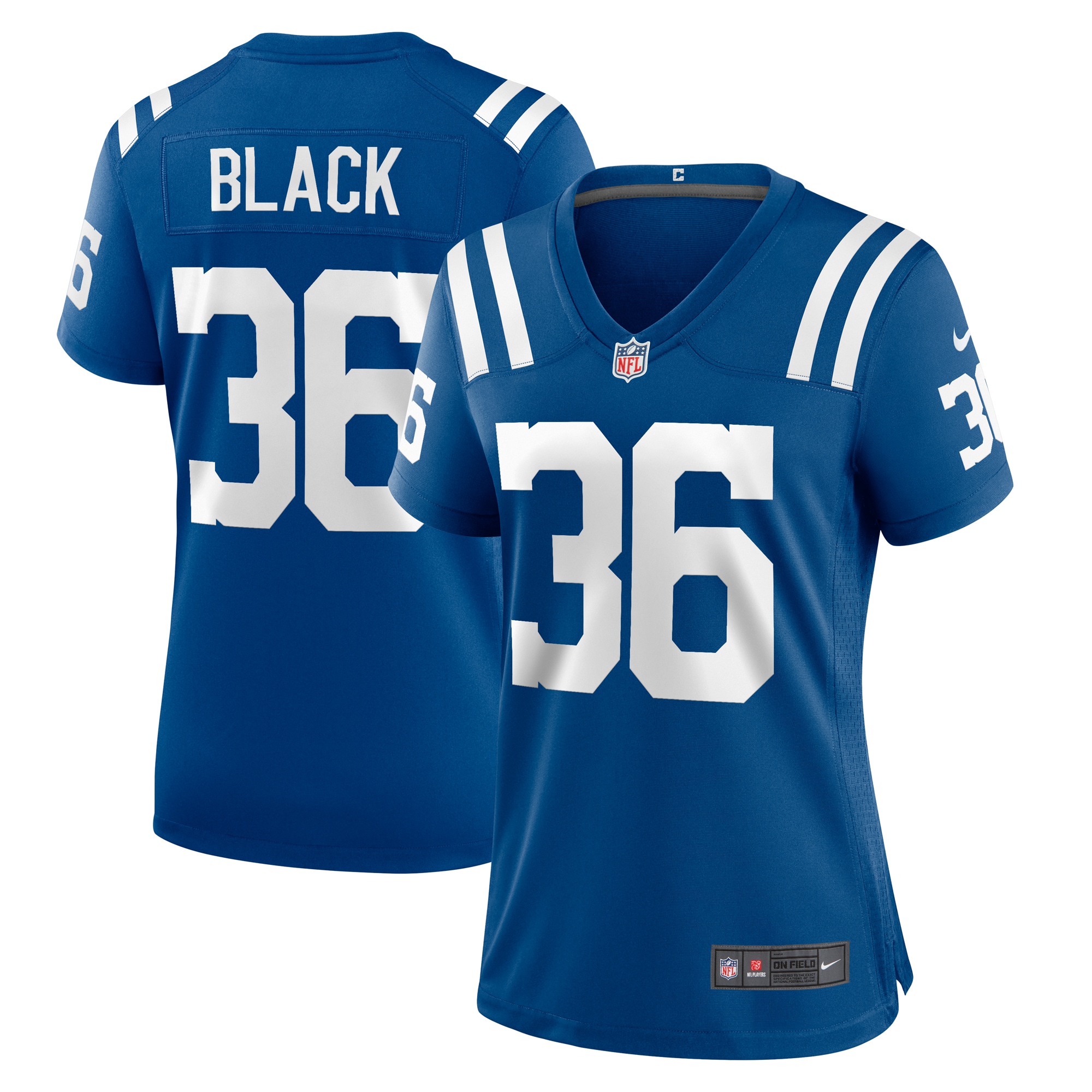 Indianapolis Colts Henry Black Royal Team Game NFL Jersey Women's