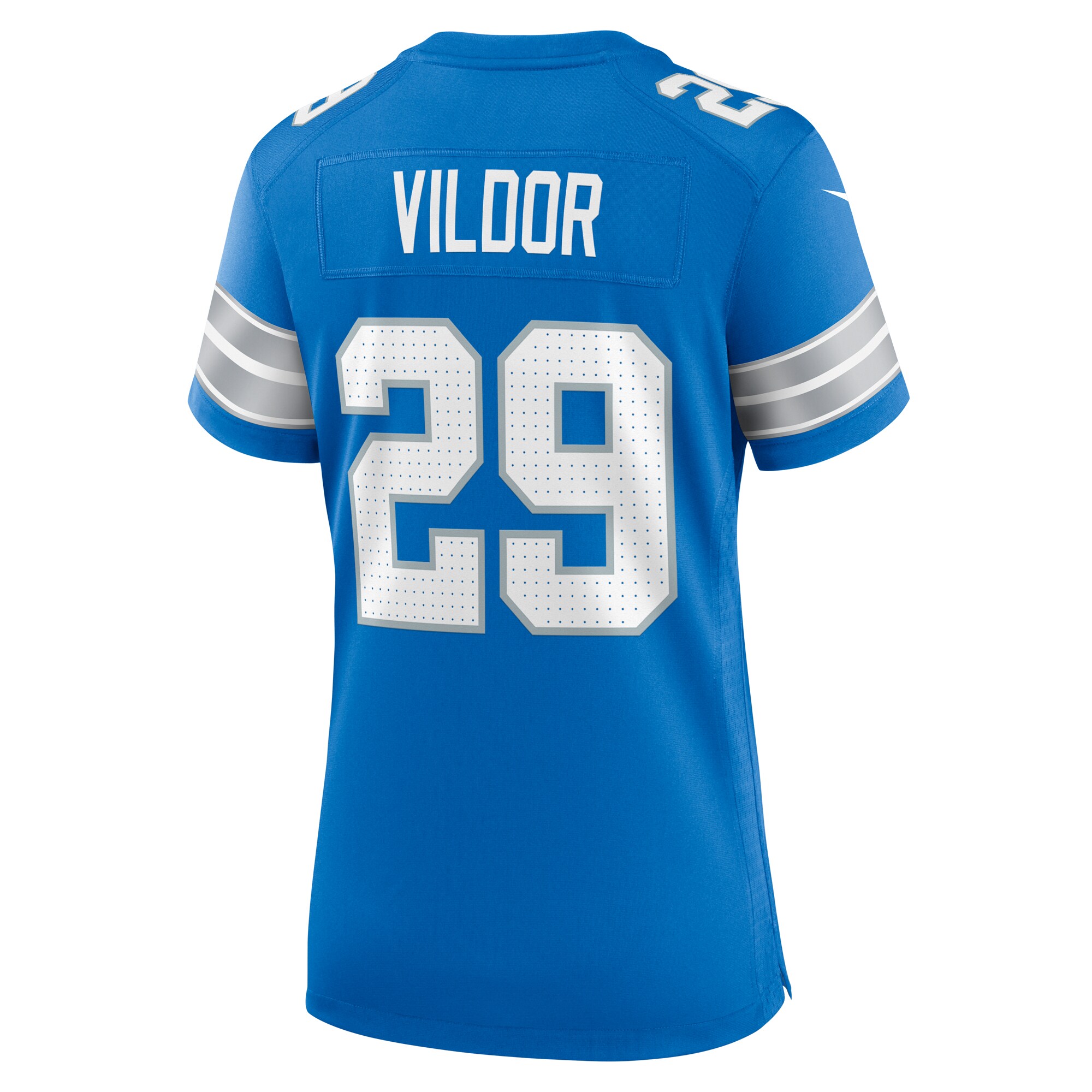 Detroit Lions Kindle Vildor Blue Team Game NFL Jersey Women's