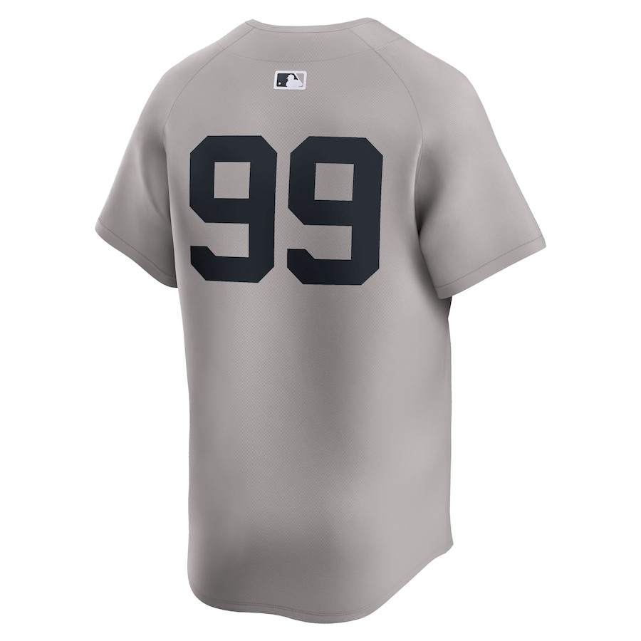 Aaron Judge 99 New York Yankees 2024 World Series Limited Player Gray MLB Jersey Men's