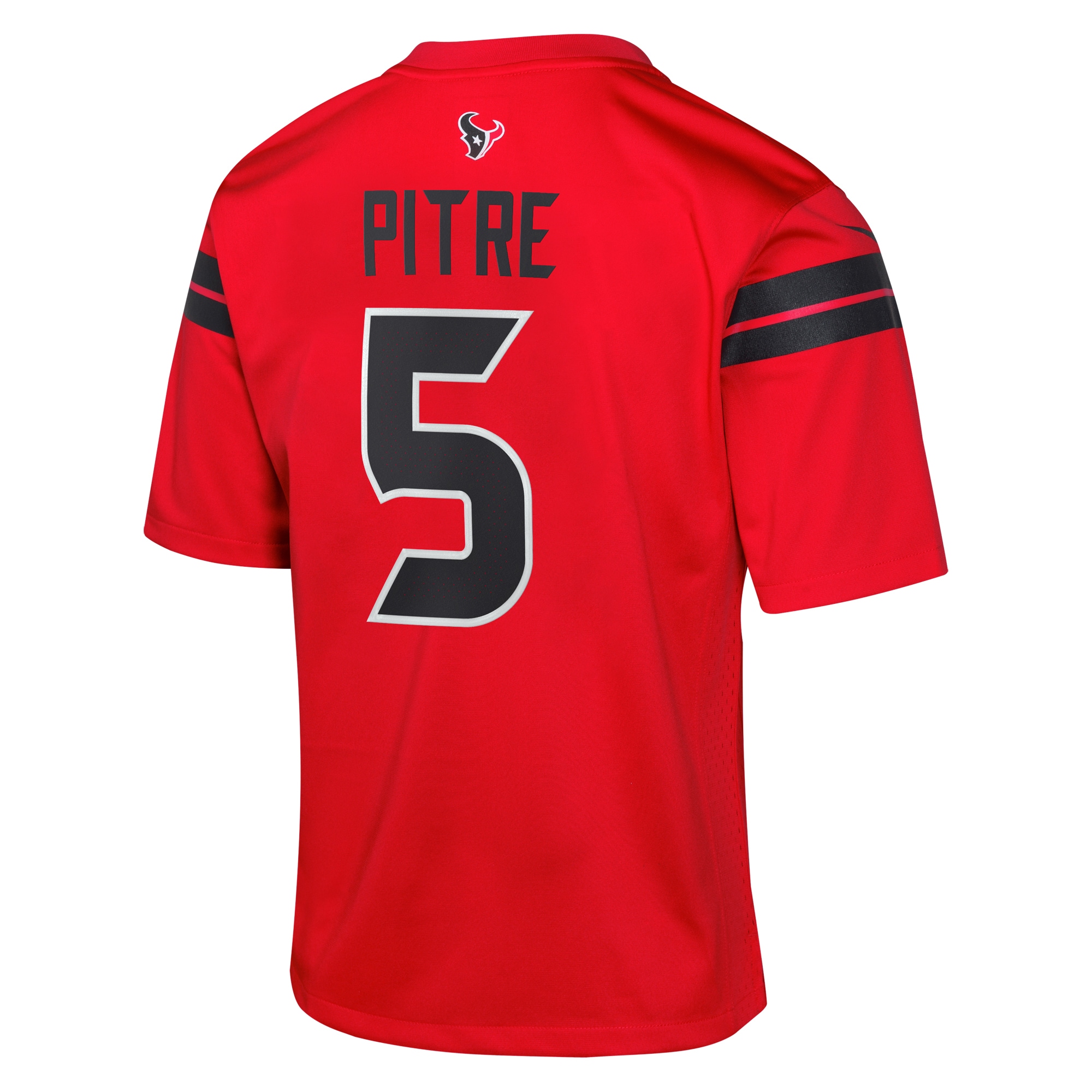 Houston Texans Jalen Pitre Red Alternate Game NFL Jersey Youth