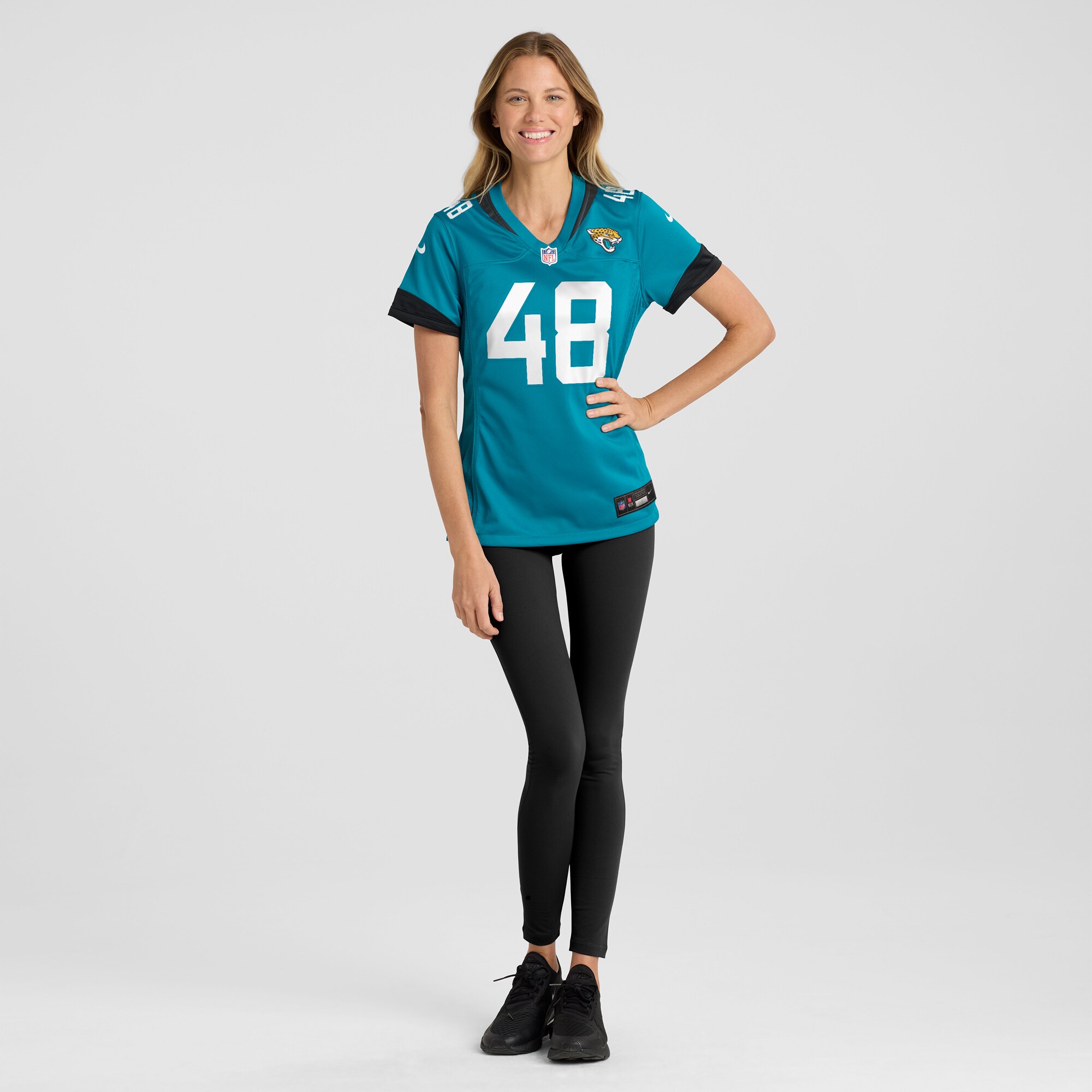 Jacksonville Jaguars Chad Muma Teal Game NFL Jersey Women's