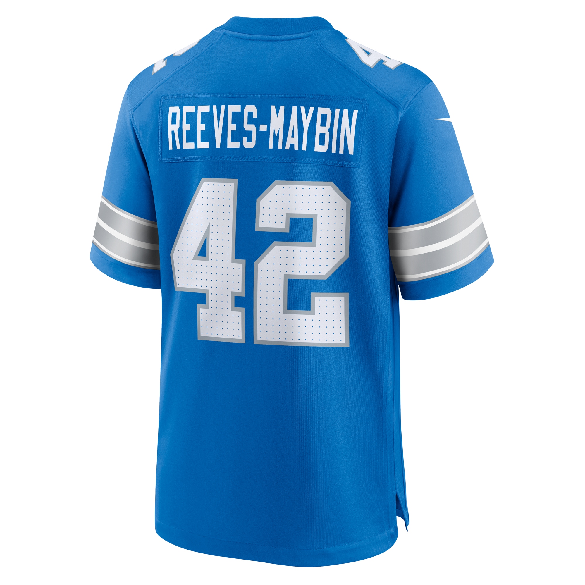 Detroit Lions Jalen Reeves-Maybin Blue Team Game NFL Jersey Men's