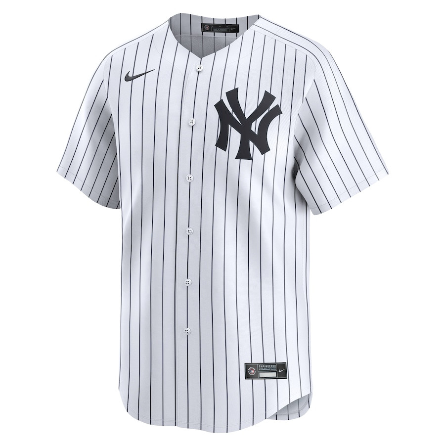 Jasson Dom?nguez 89 New York Yankees Home Limited Player White MLB Jersey Men's