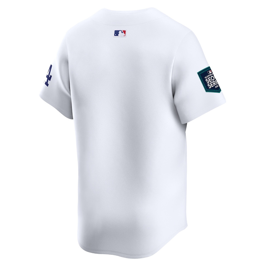 Los Angeles Dodgers 2024 World Tour Seoul Series Home Player White MLB Jersey Men's