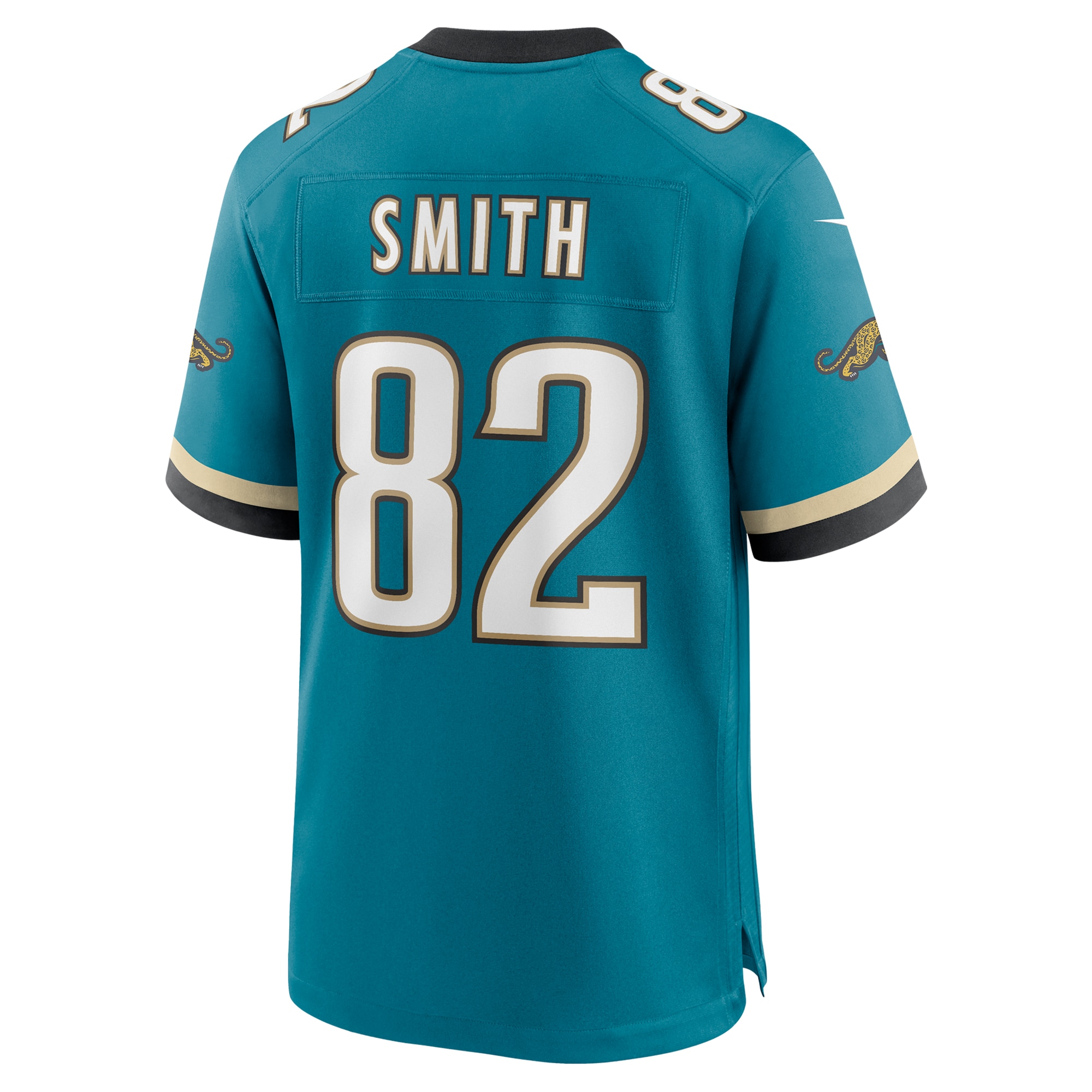 Jacksonville Jaguars Jimmy Smith Teal Prowler Throwback Retired Player Game NFL Jersey Men's
