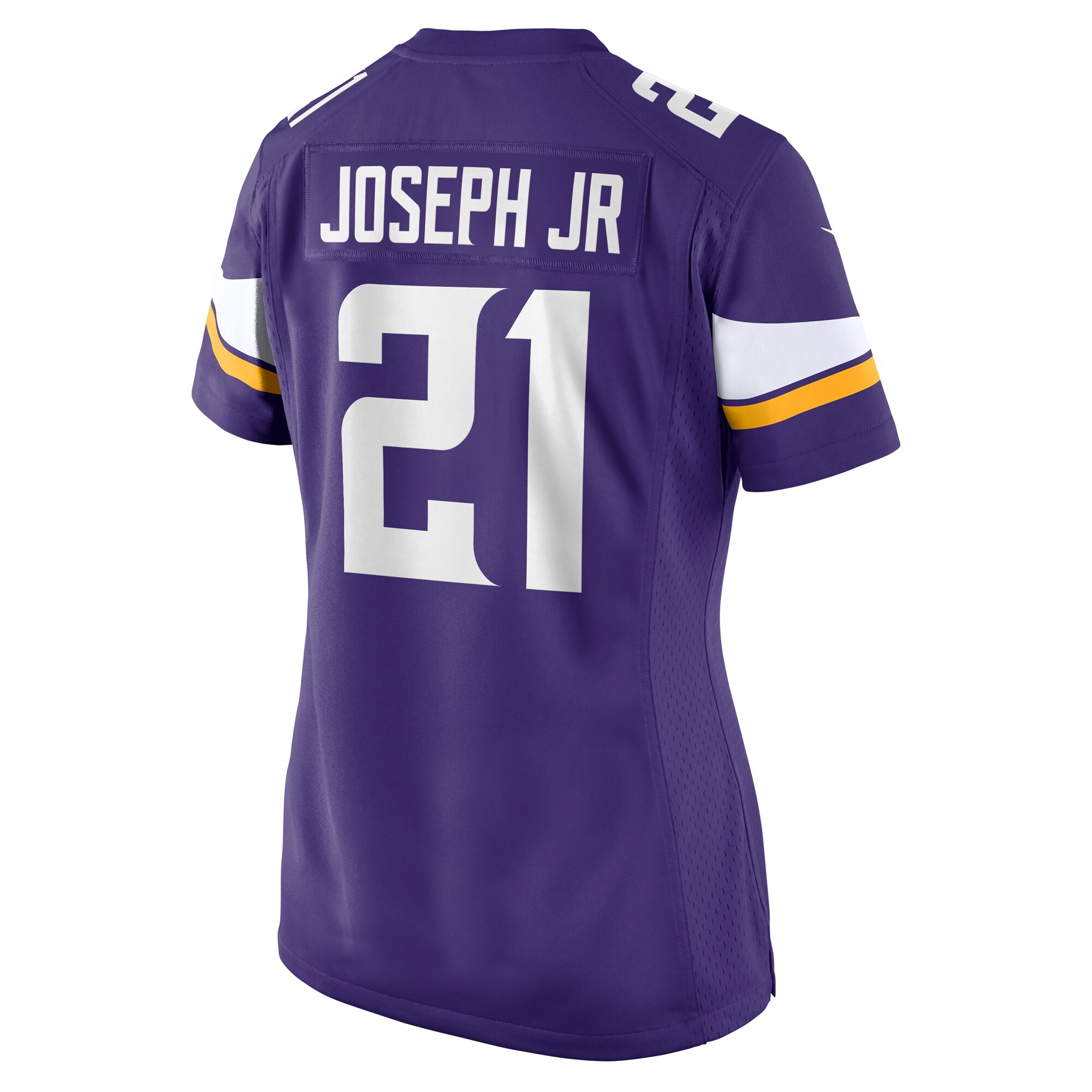 Minnesota Vikings Kelvin Joseph Jr. Purple Team Game NFL Jersey Women's