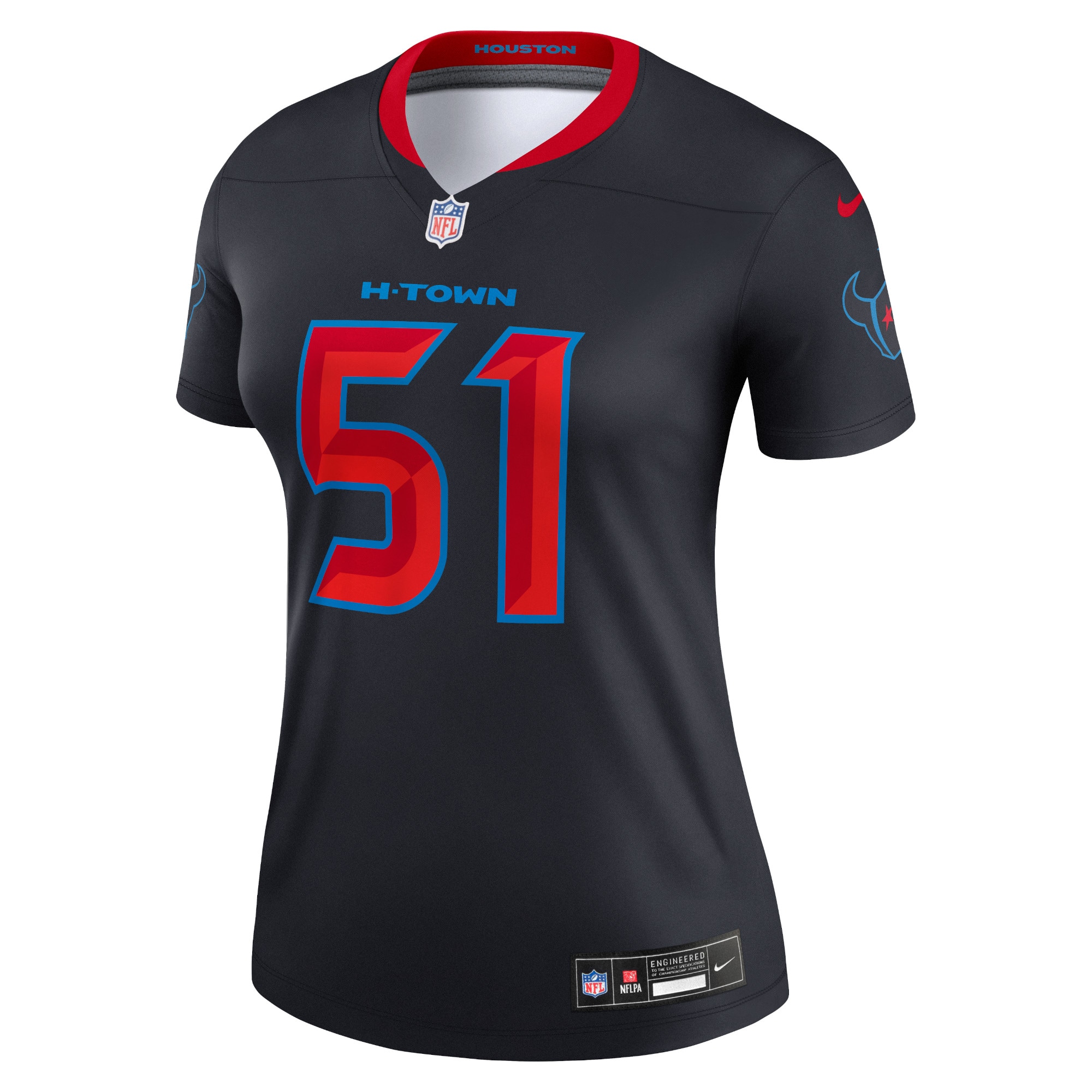 Houston Texans Will Anderson Jr. Navy Alternate Legend Player Performance Top NFL Jersey Women's