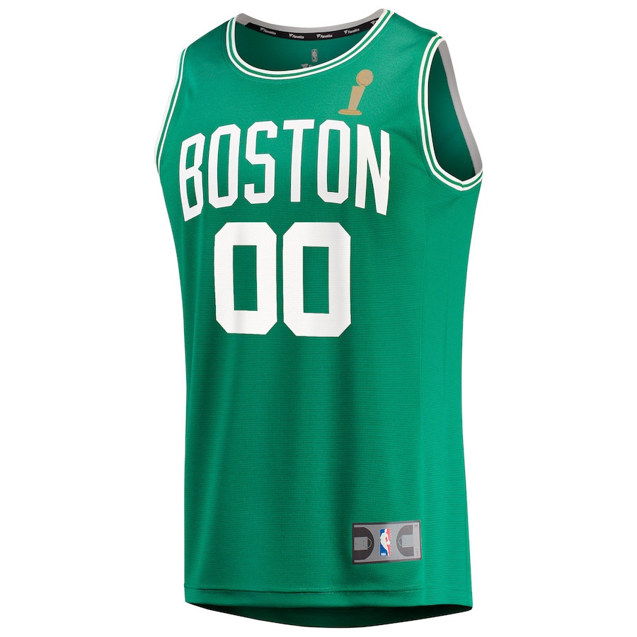 Boston Celtics 2024 FINALS CHAMPIONS Custom Kelly Green Icon Edition NBA Jersey Men's