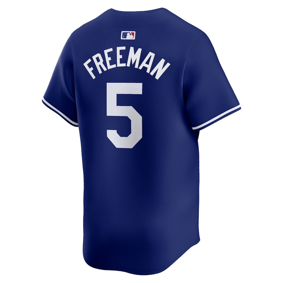 Freddie Freeman 5 Los Angeles Dodgers 2024 World Series Home Limited Player Royal MLB Jersey Men's