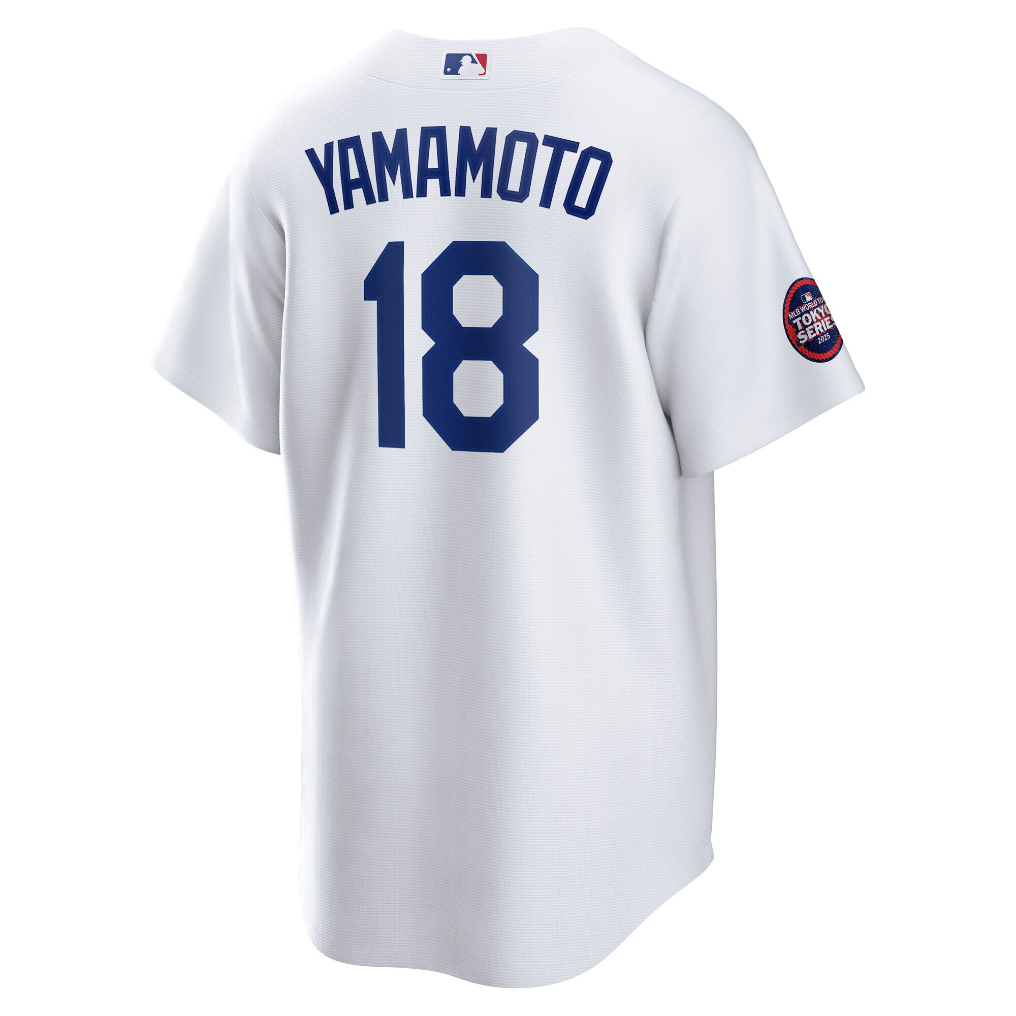 Los Angeles Dodgers Yoshinobu Yamamoto White 2025 World Tour: Tokyo Series Home Player MLB Jersey Men's