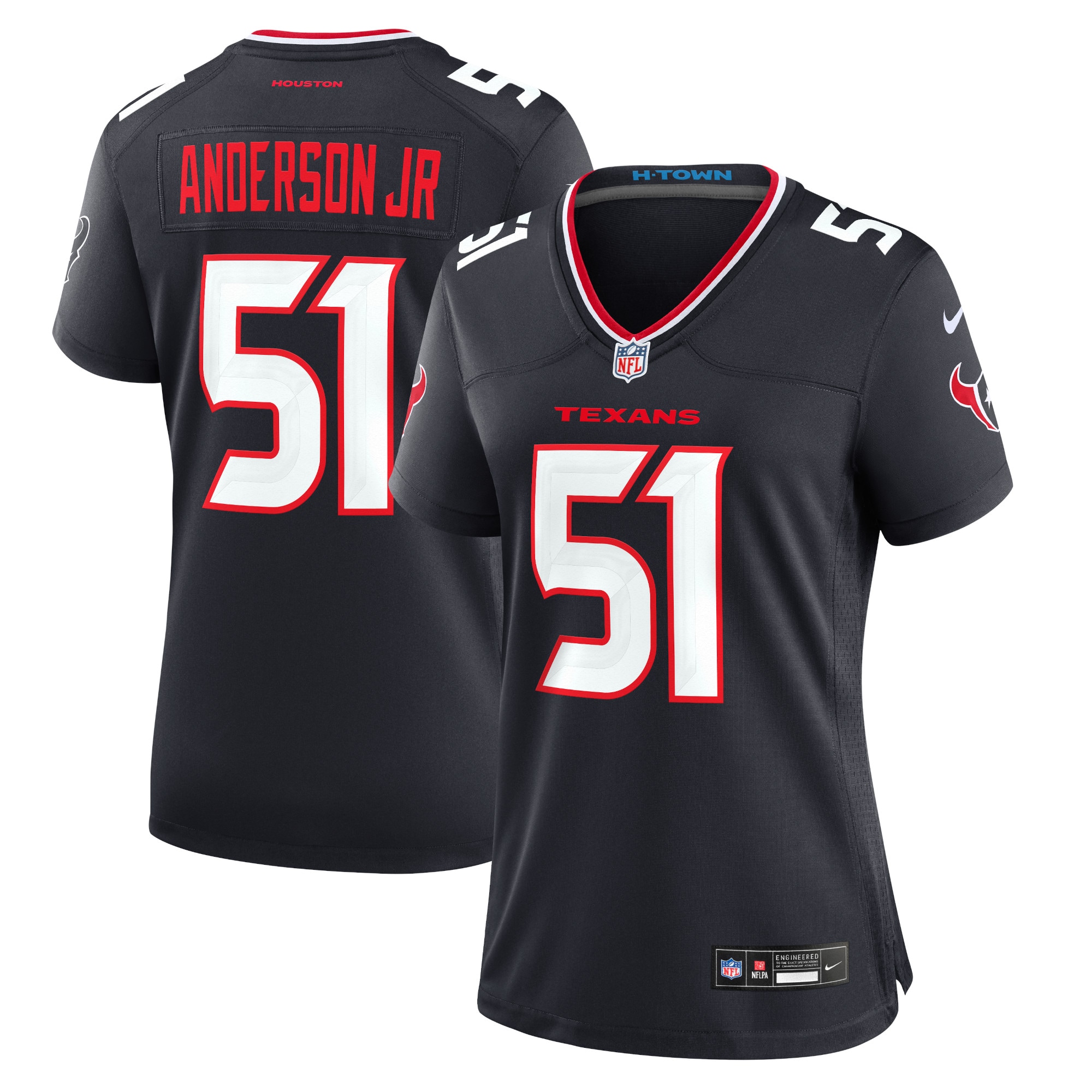 Houston Texans Will Anderson Jr. Navy Game NFL Jersey Women's