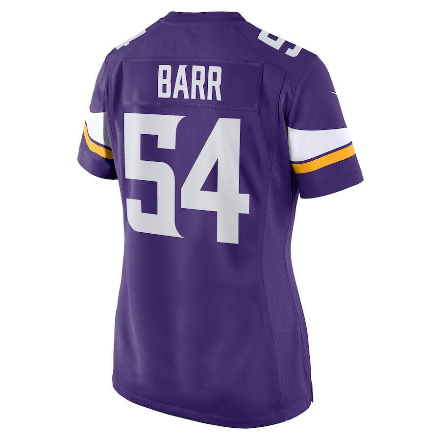 Anthony Barr 54 Minnesota Vikings Game Purple NFL Jersey Women's