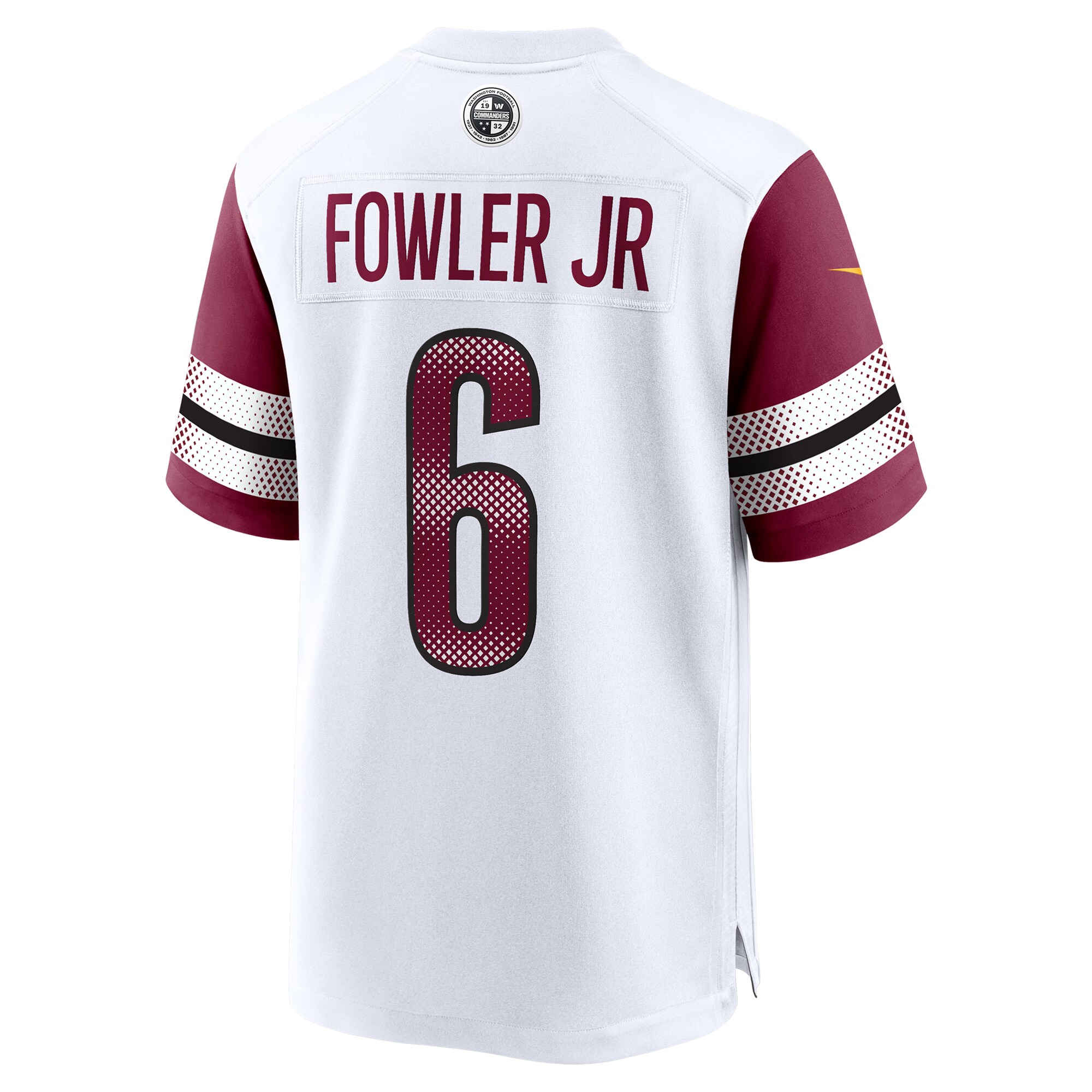 Washington Commanders Dante Fowler Jr. White Game NFL Jersey Men's