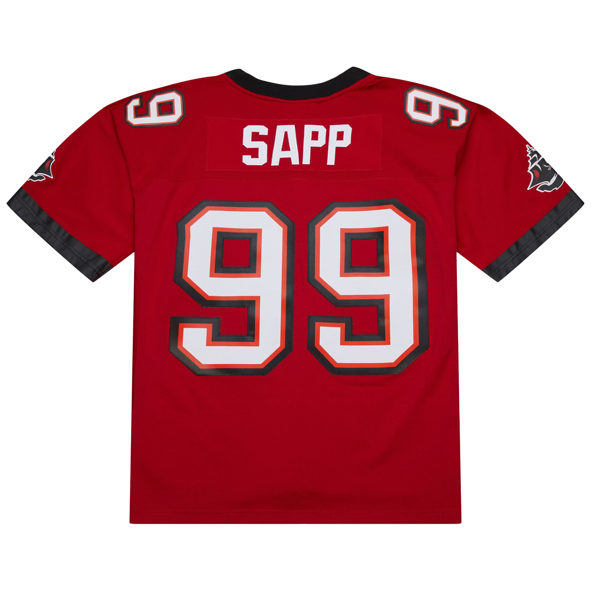 Tampa Bay Buccaneers Warren Sapp Mitchell Ness Red 2002 Legacy NFL Jersey Men's