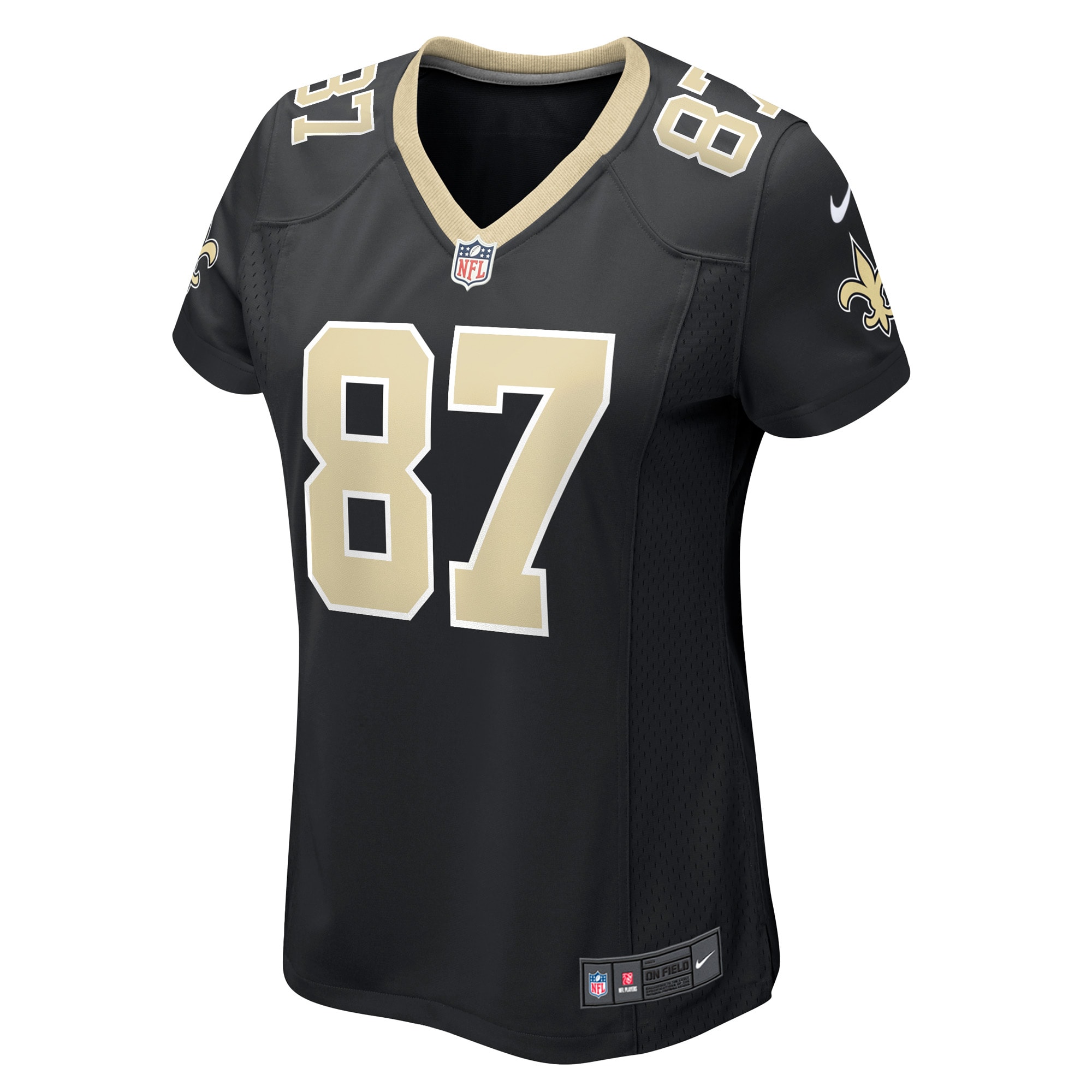 New Orleans Saints Lucas Krull Black Game Player NFL Jersey Women's