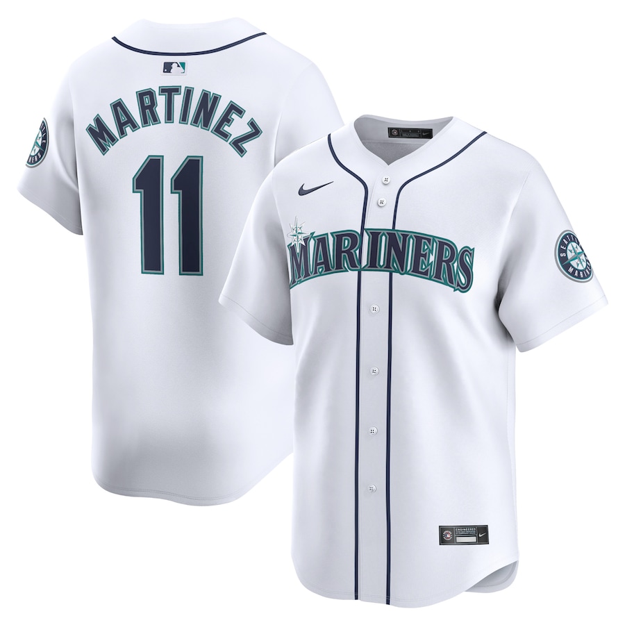 Edgar Martinez Seattle Mariners Home Limited Player Jersey White
