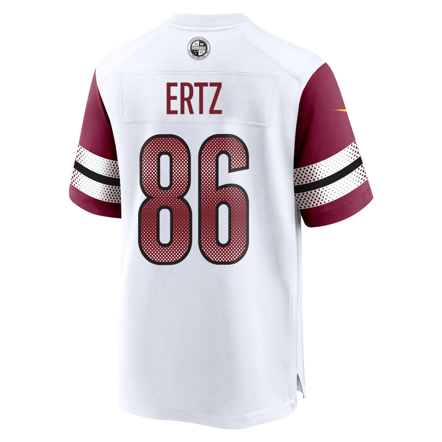 Zach Ertz 86 Washington Commanders Game White NFL Jersey Men's