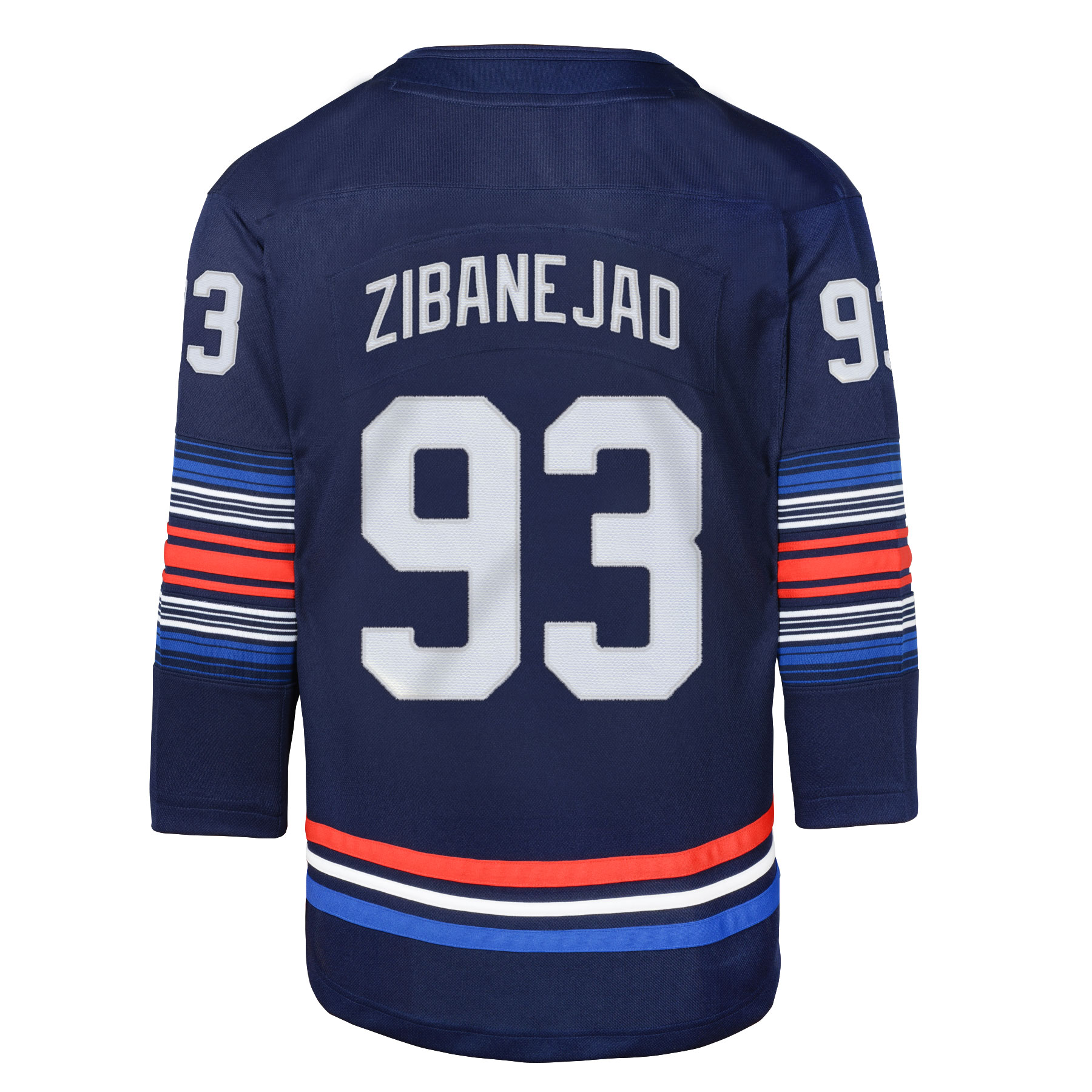 New York Rangers Mika Zibanejad Navy Alternate Premier Player NHL Jersey Youth