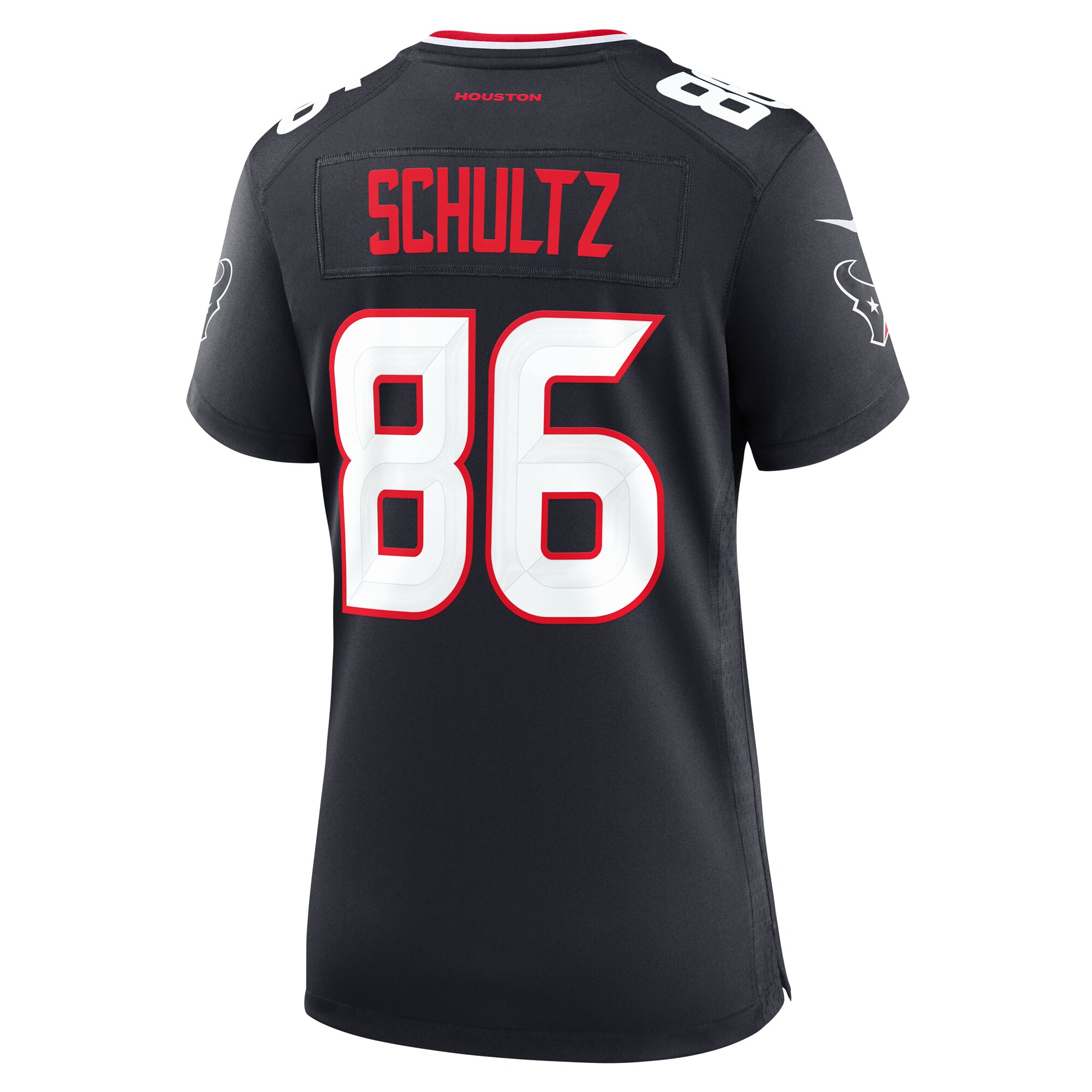 Houston Texans Dalton Schultz Navy Team Game NFL Jersey Women's