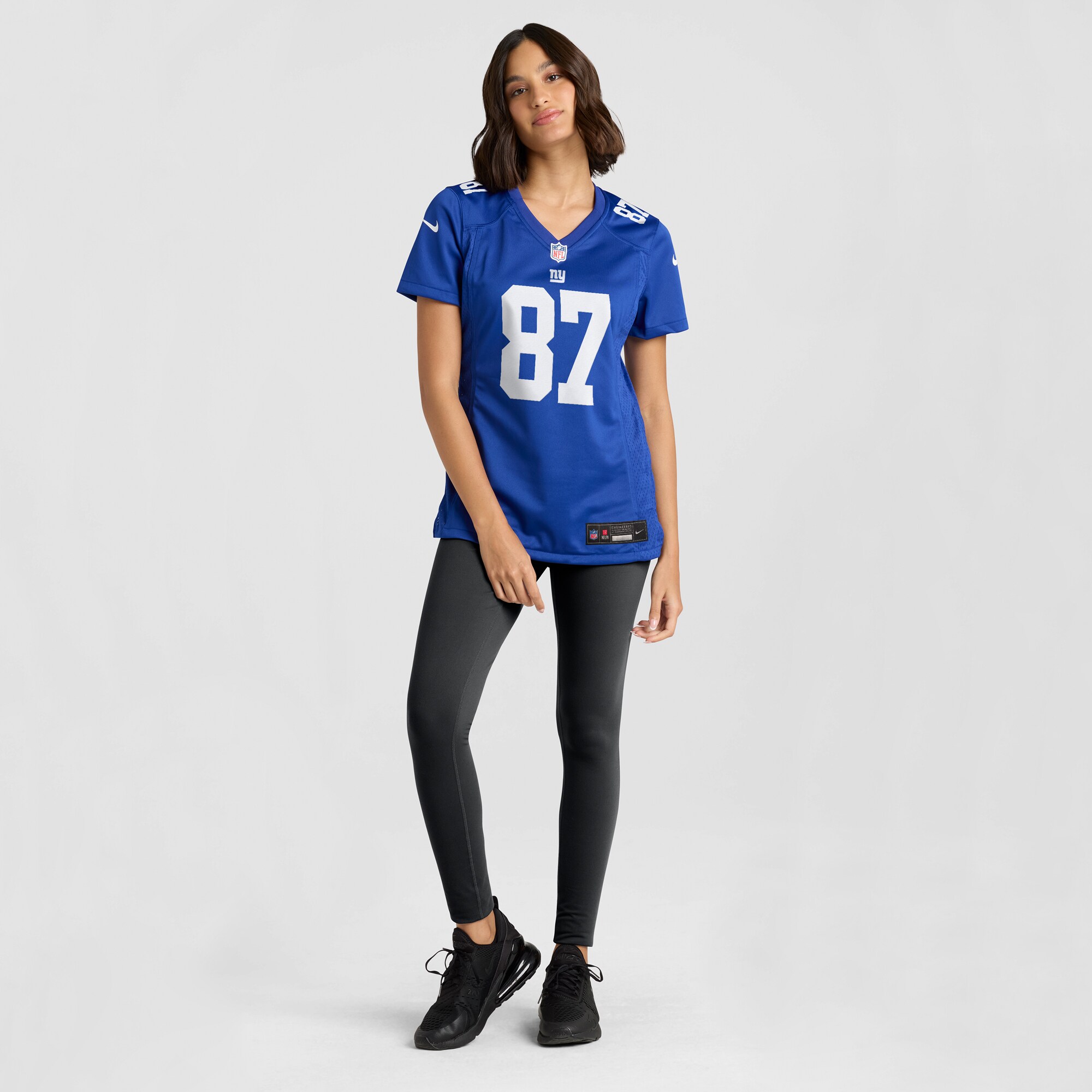 New York Giants Cam Sims Royal Game NFL Jersey Women's