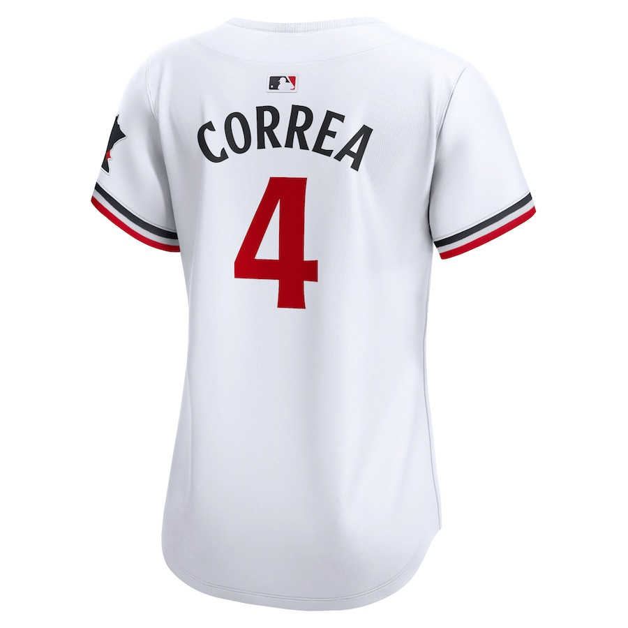 Carlos Correa 4 Minnesota Twins Home Limited Player White MLB Jersey Women's