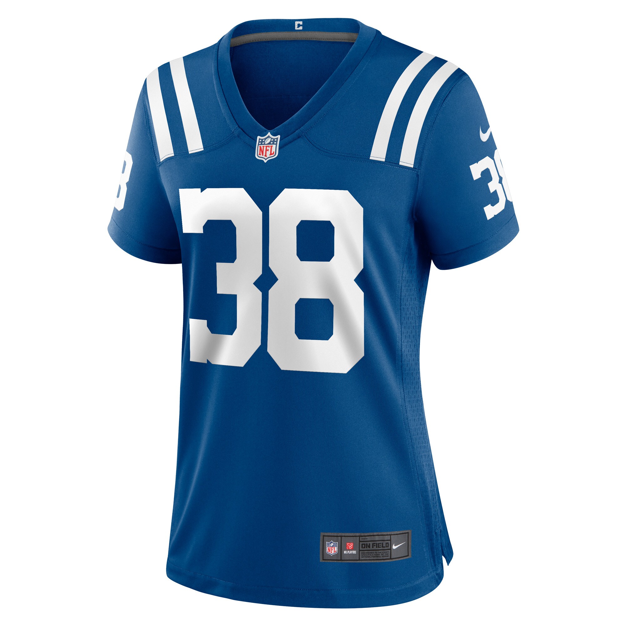 Indianapolis Colts Tony Brown Royal Player Game NFL Jersey Women's