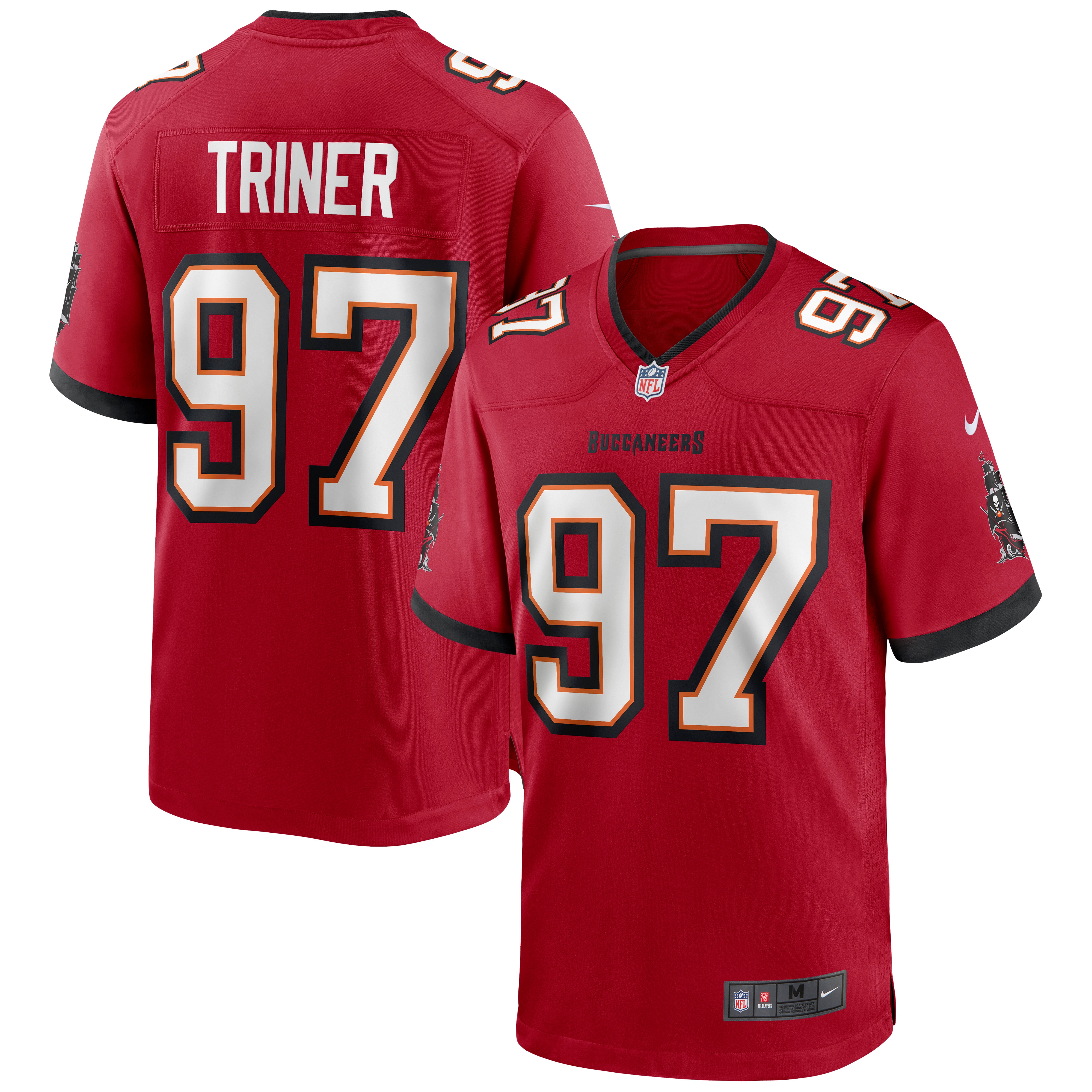Tampa Bay Buccaneers Zach Triner Red Game NFL Jersey Men's
