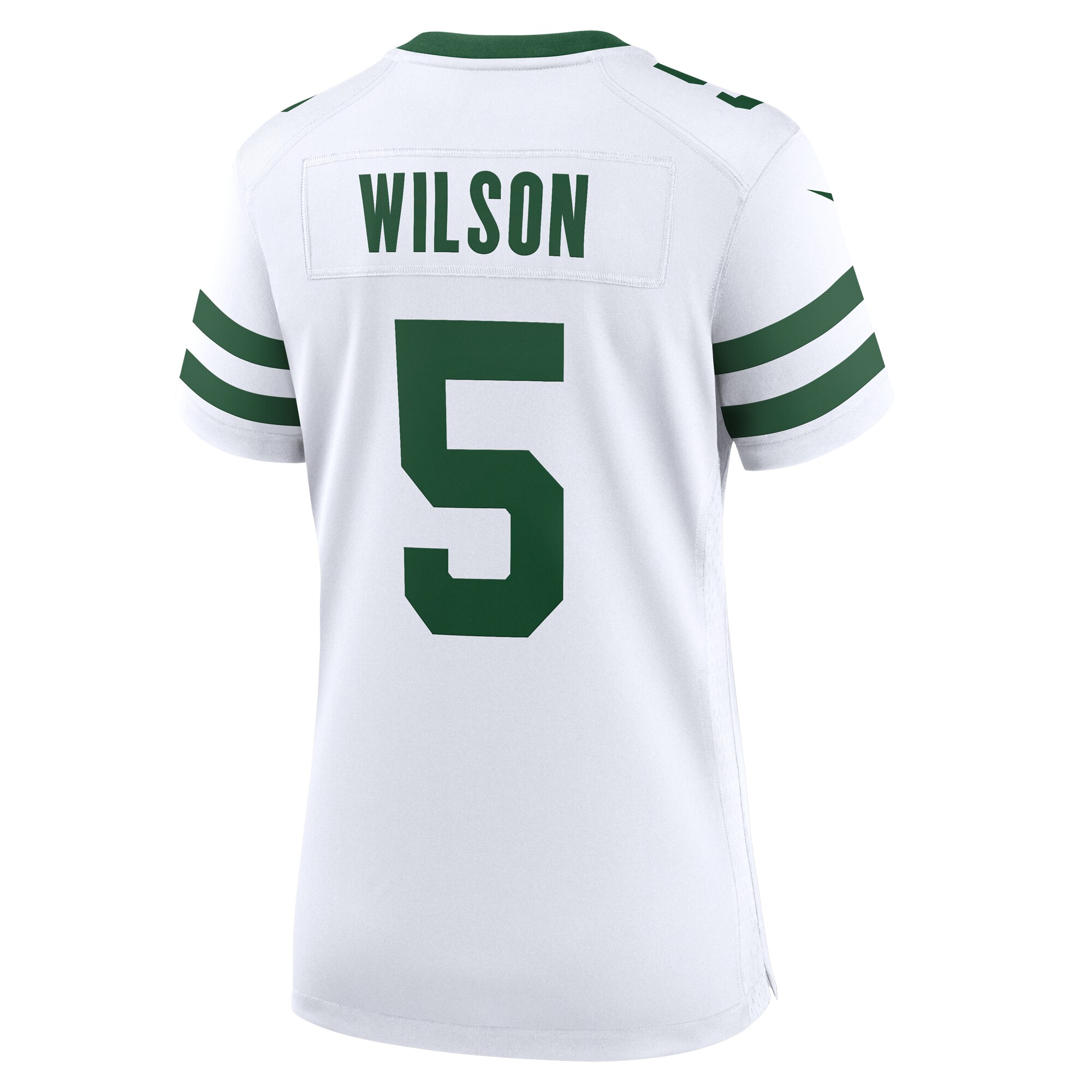 New York Jets Garrett Wilson White Alternate Game NFL Jersey Women's