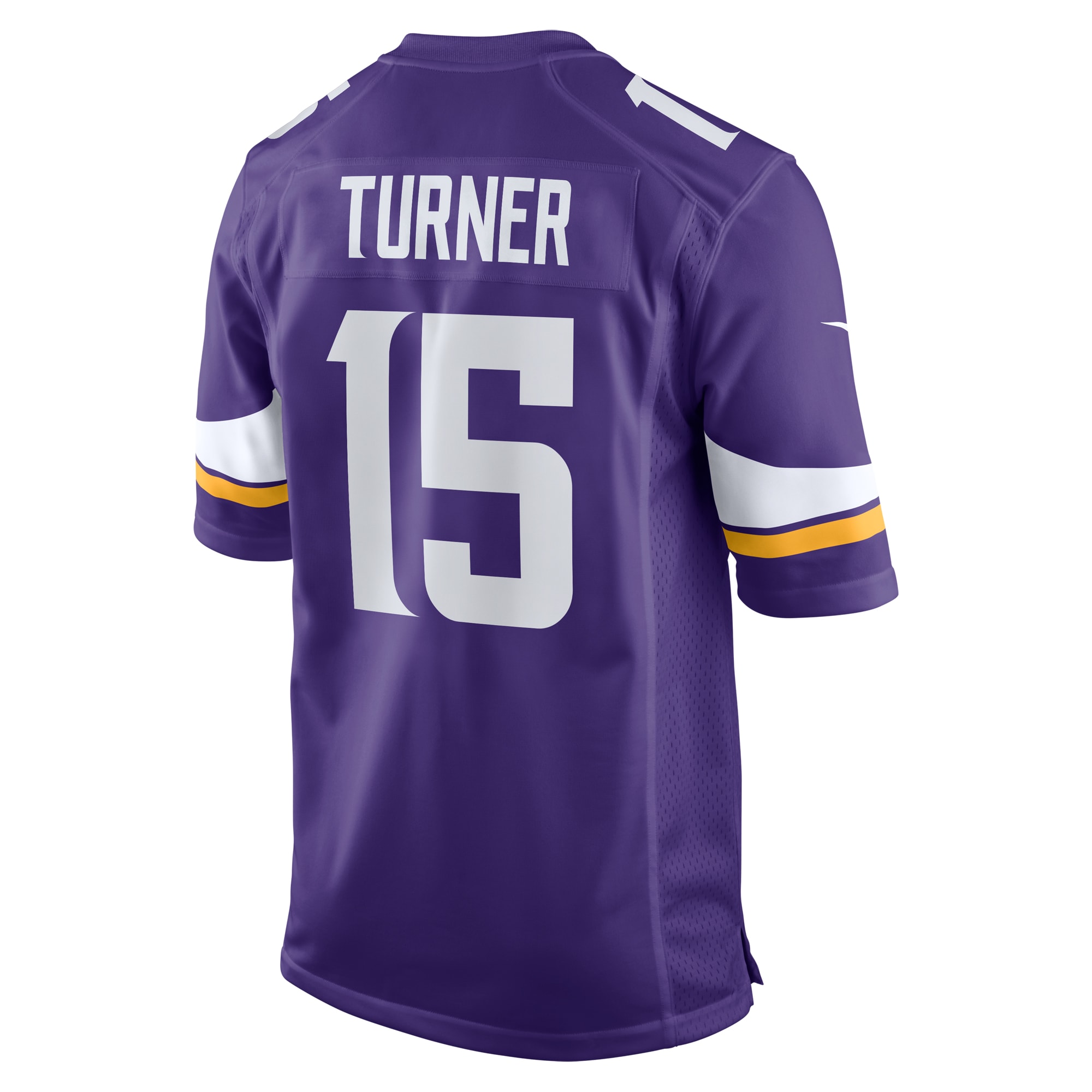 Minnesota Vikings Dallas Turner Purple Player Game NFL Jersey Men's