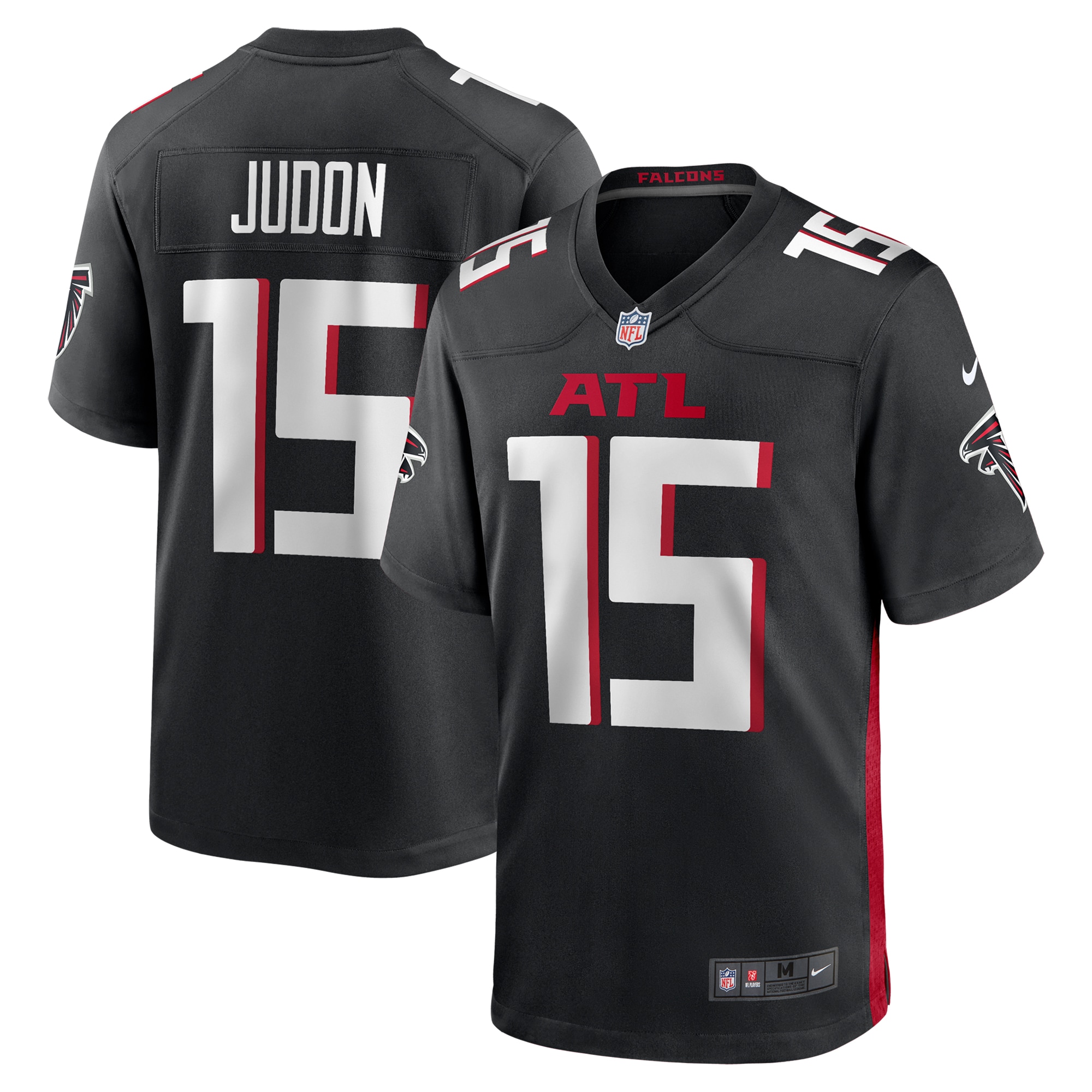 Atlanta Falcons Matthew Judon Black Player Game NFL Jersey Men's