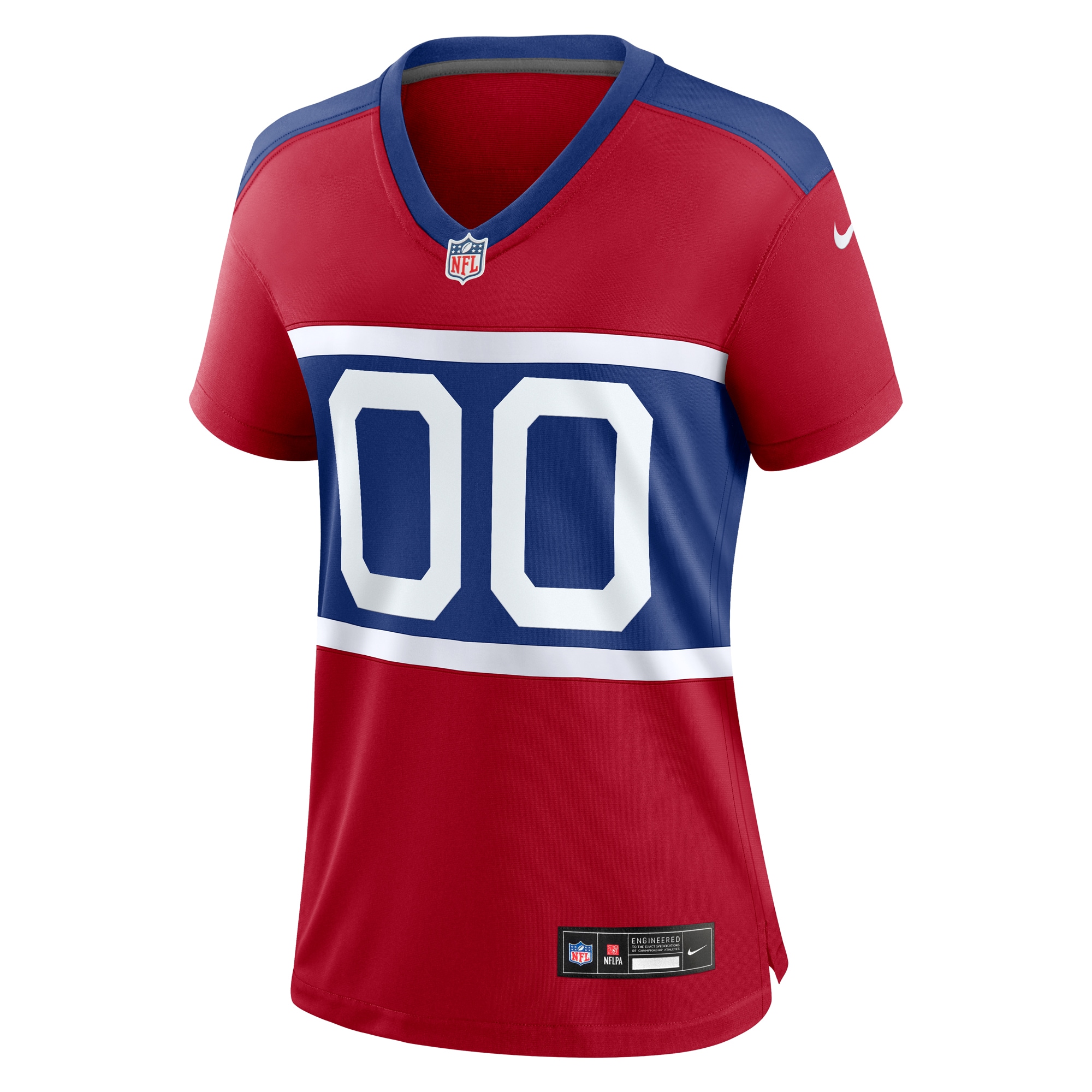 New York Giants Century Red Alternate Game Custom NFL Jersey Women's