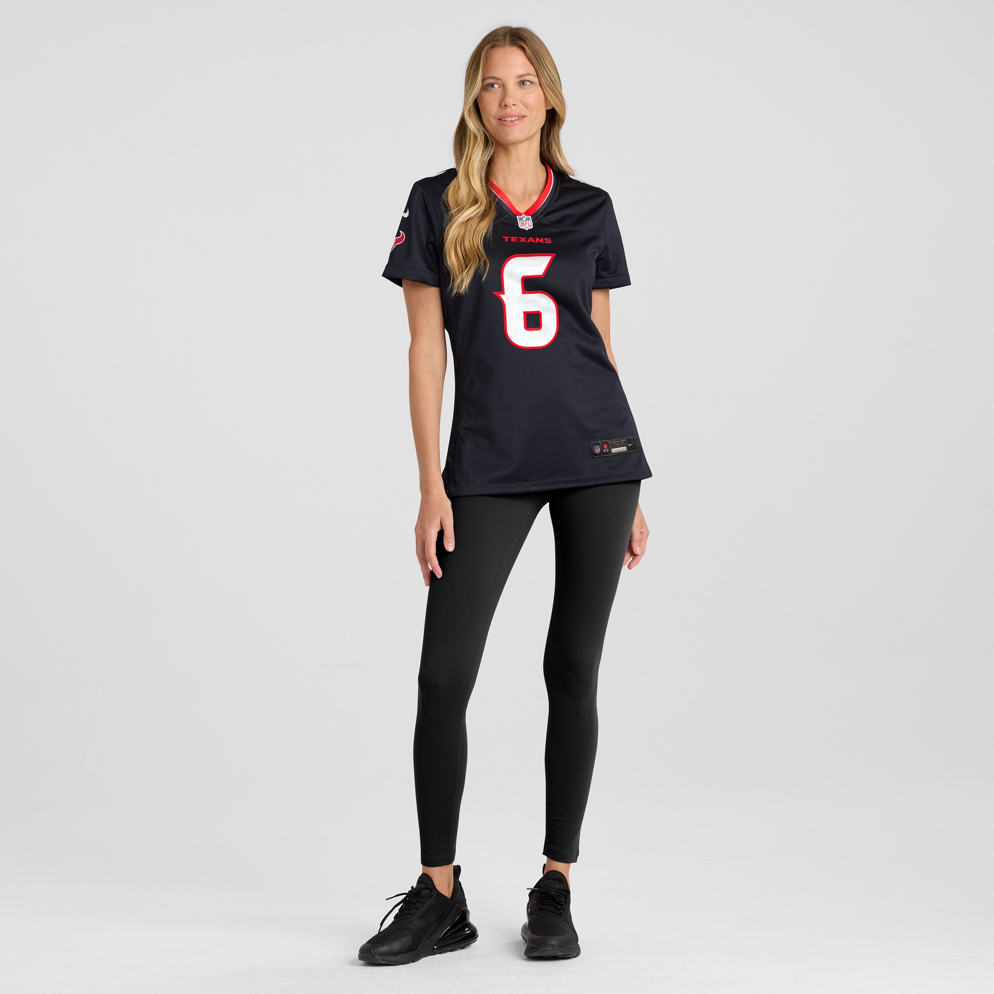 Houston Texans Tommy Townsend Navy Team Game NFL Jersey Women's
