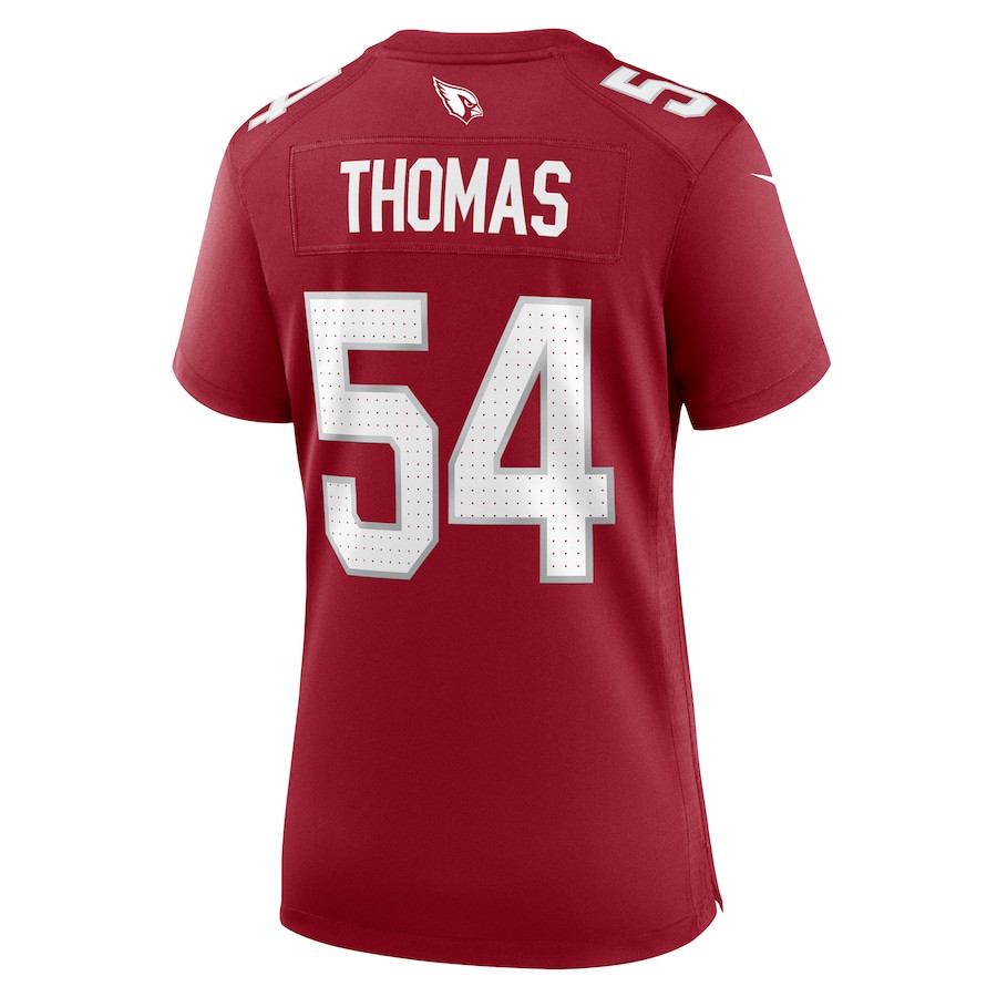 Xavier Thomas 54 Arizona Cardinals Game Cardinal NFL Jersey Women's