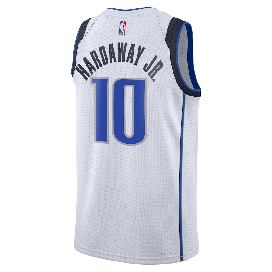 Tim Hardaway Jr. 10 Dallas Mavericks Unisex Swingman Association Editio White NBA Jersey Unisex