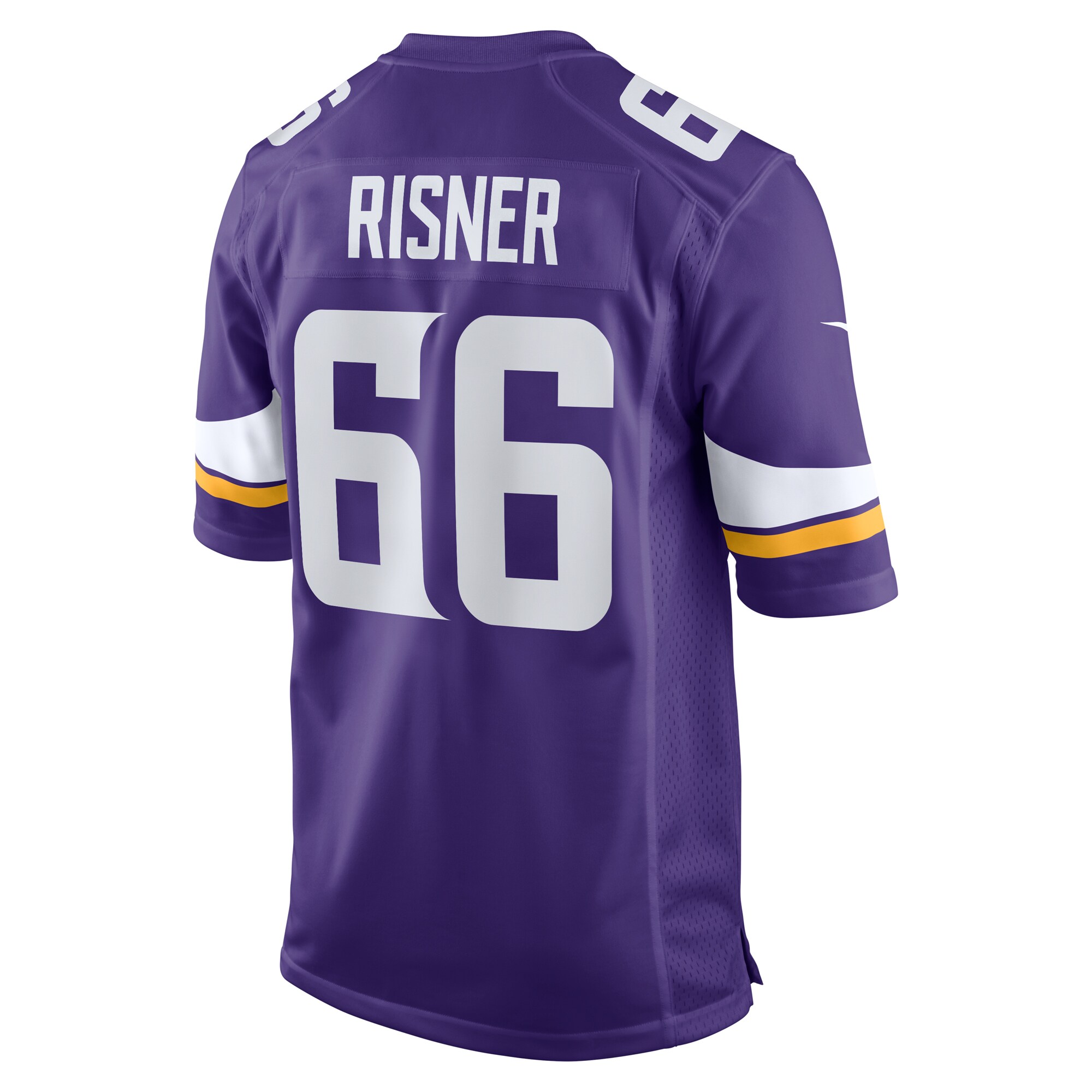 Minnesota Vikings Dalton Risner Purple Game NFL Jersey Men's