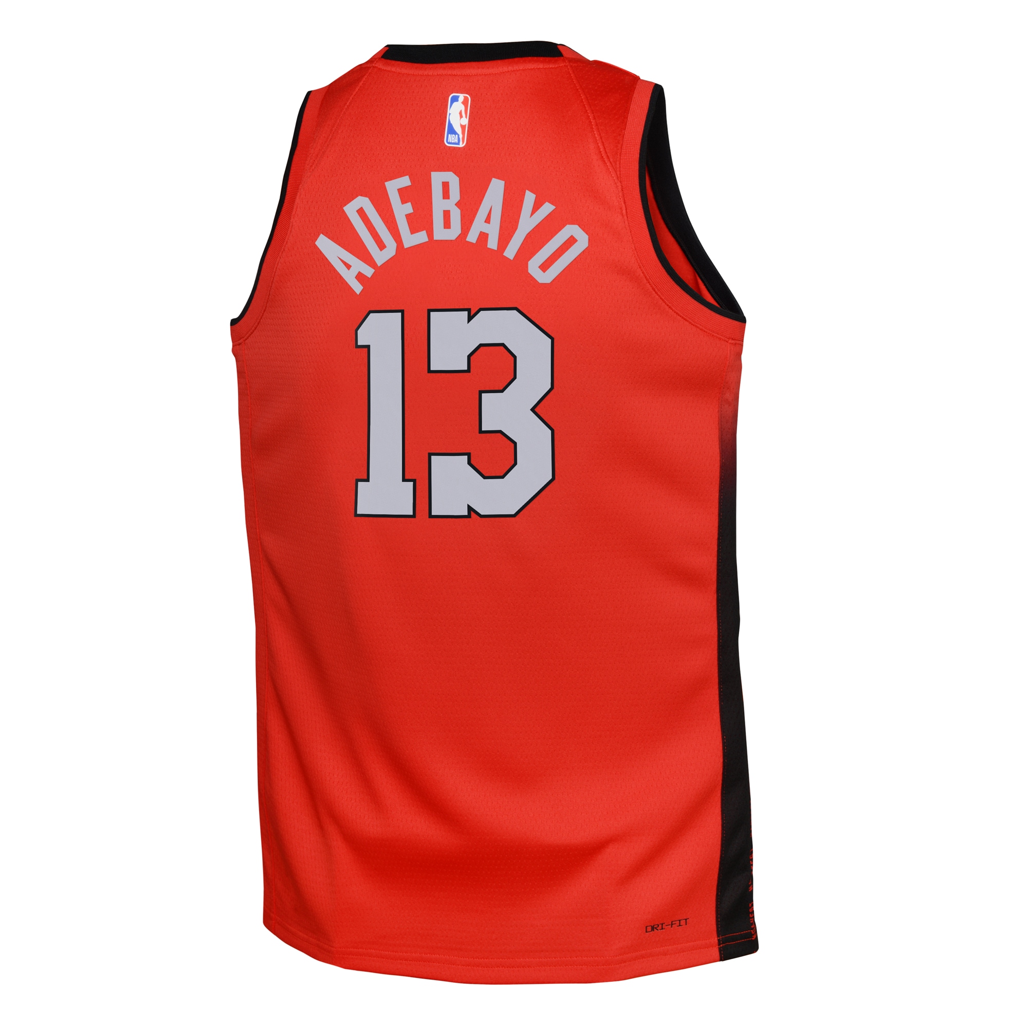 Miami Heat City Edition Swingman 2024 Red Bam Adebay NBA Jersey Youth