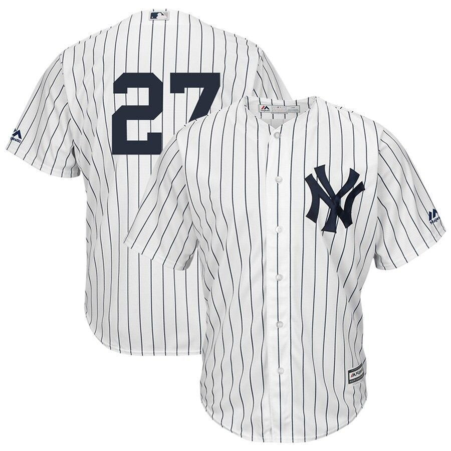 Giancarlo Stanton New York Yankees Player White MLB Jersey Men's