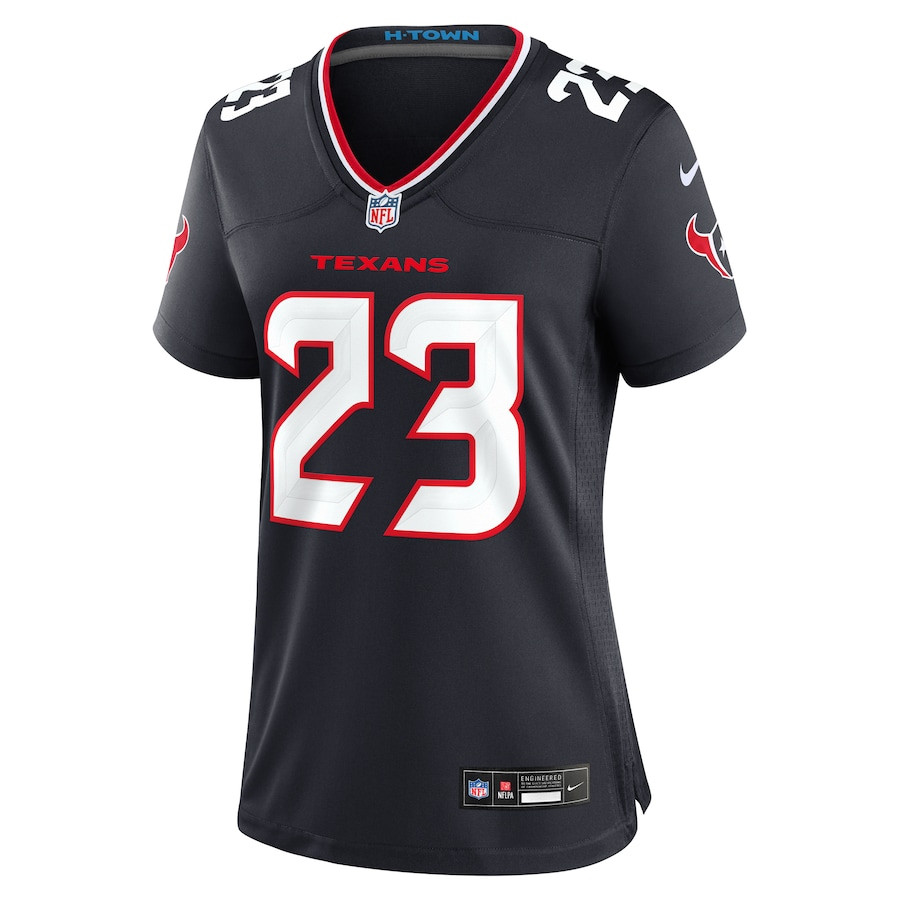 Eric Murray 23 Houston Texans Team Game Navy NFL Jersey Women's