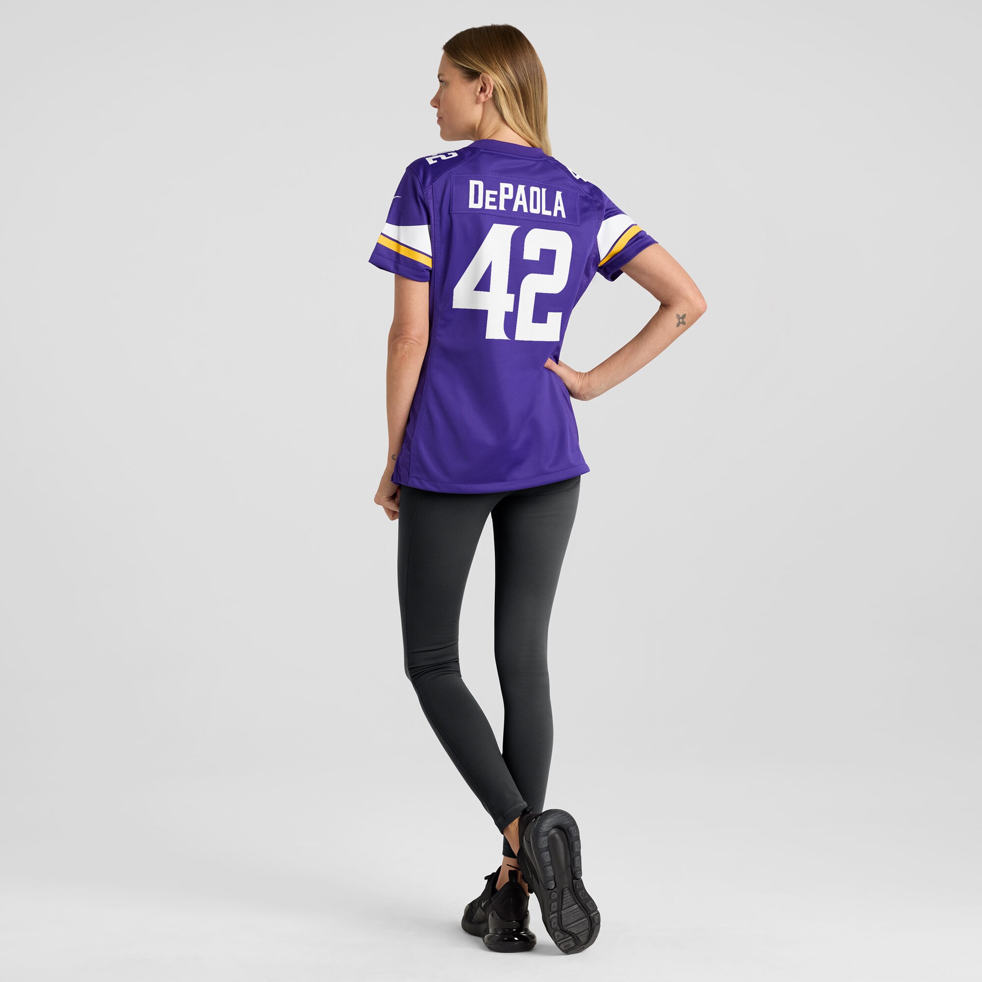 Minnesota Vikings Andrew DePaola Purple Game NFL Jersey Women's