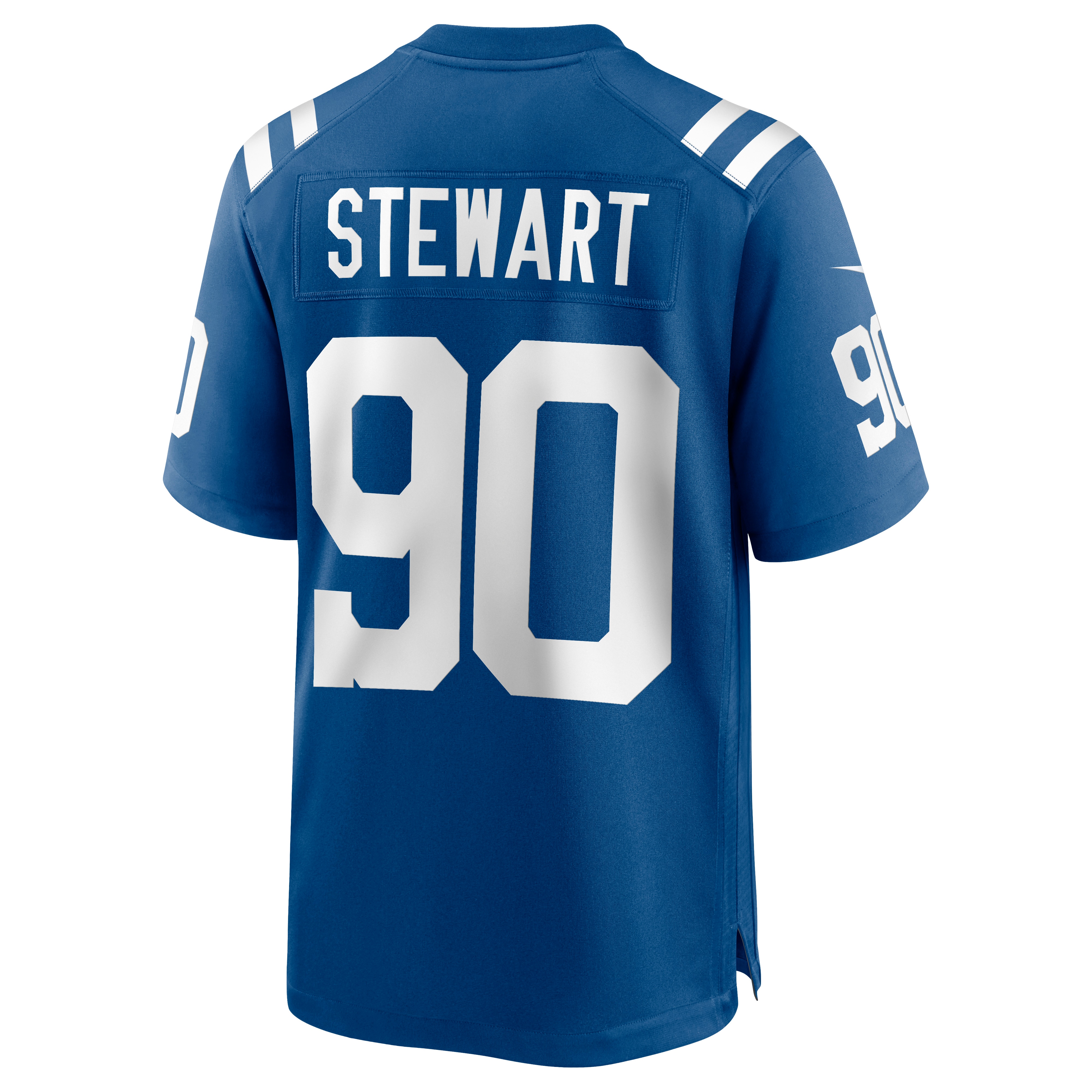 Indianapolis Colts Grover Stewart Royal Game NFL Jersey Men's