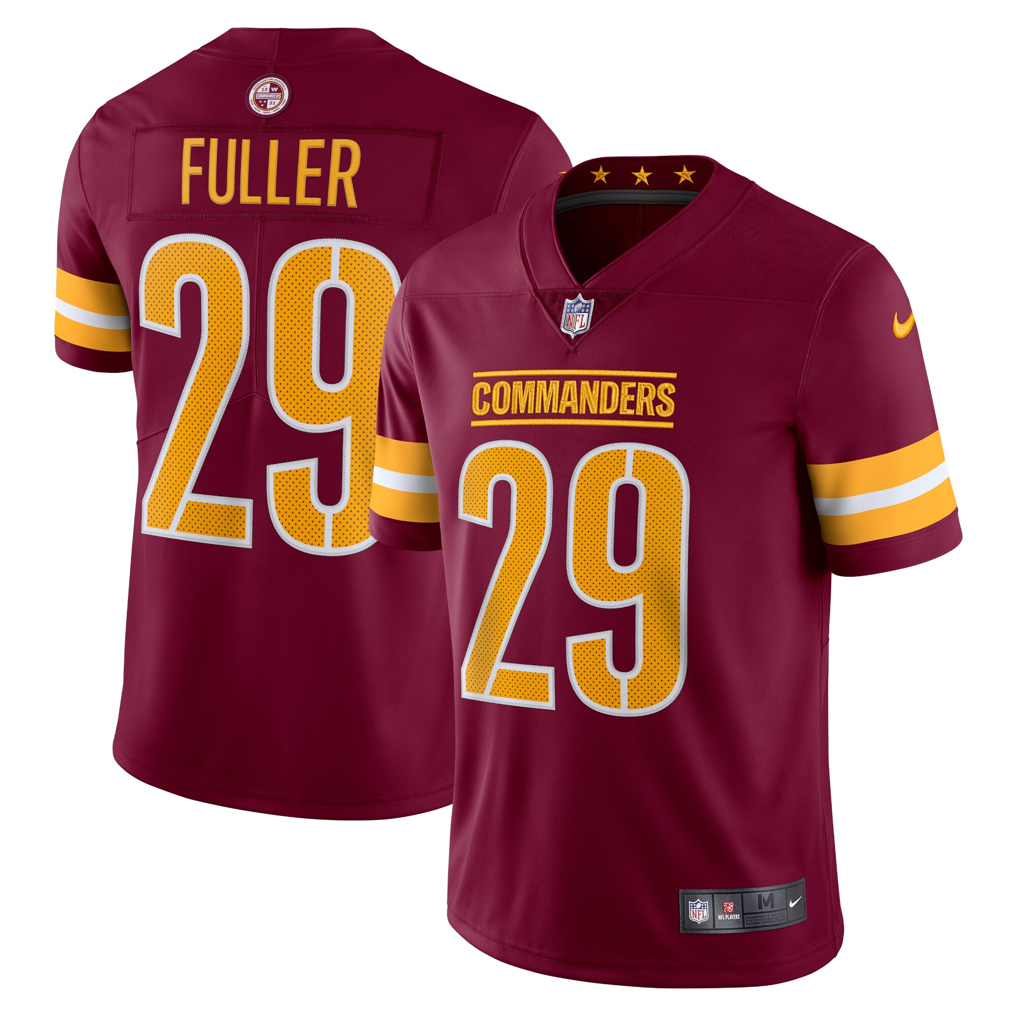 Washington Commanders Kendall Fuller Burgundy Vapor Limited NFL Jersey Men's