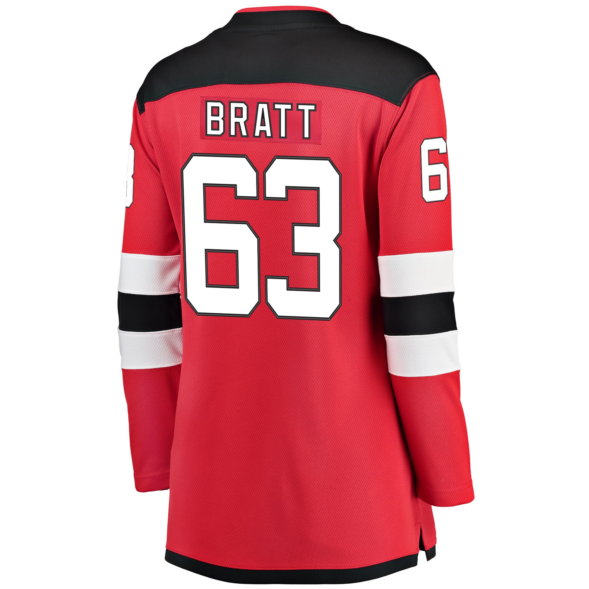 New Jersey Devils Jesper Bratt Red Breakaway Player NHL Jersey Women's