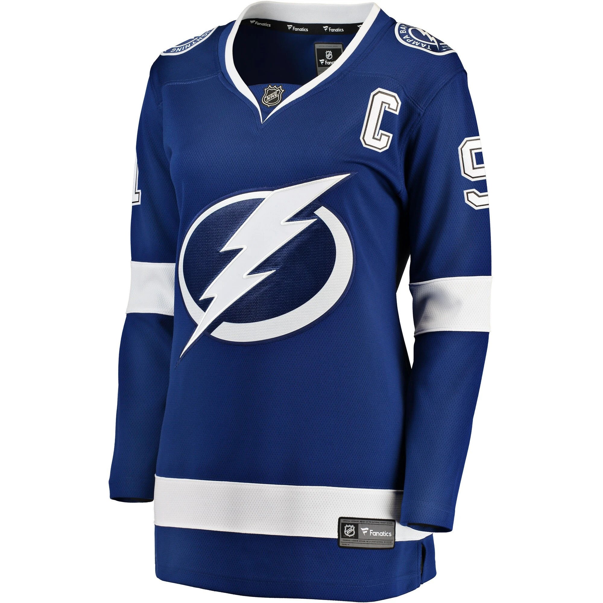 Tampa Bay Lightning Steven Stamkos Black Alternate Breakaway Player NHL Jersey Women's