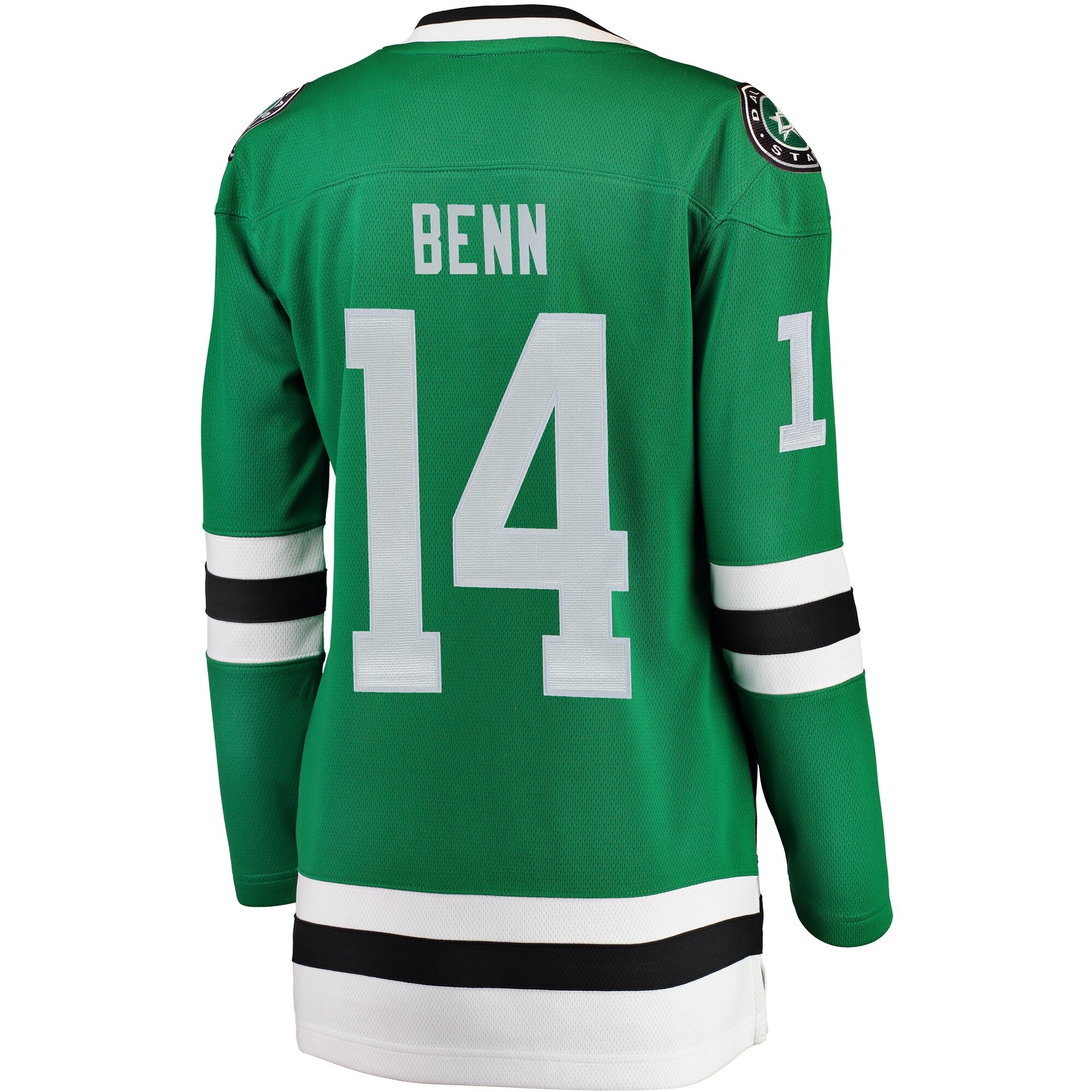 Dallas Stars Jamie Benn Green Home Breakaway Player NHL Jersey Women's