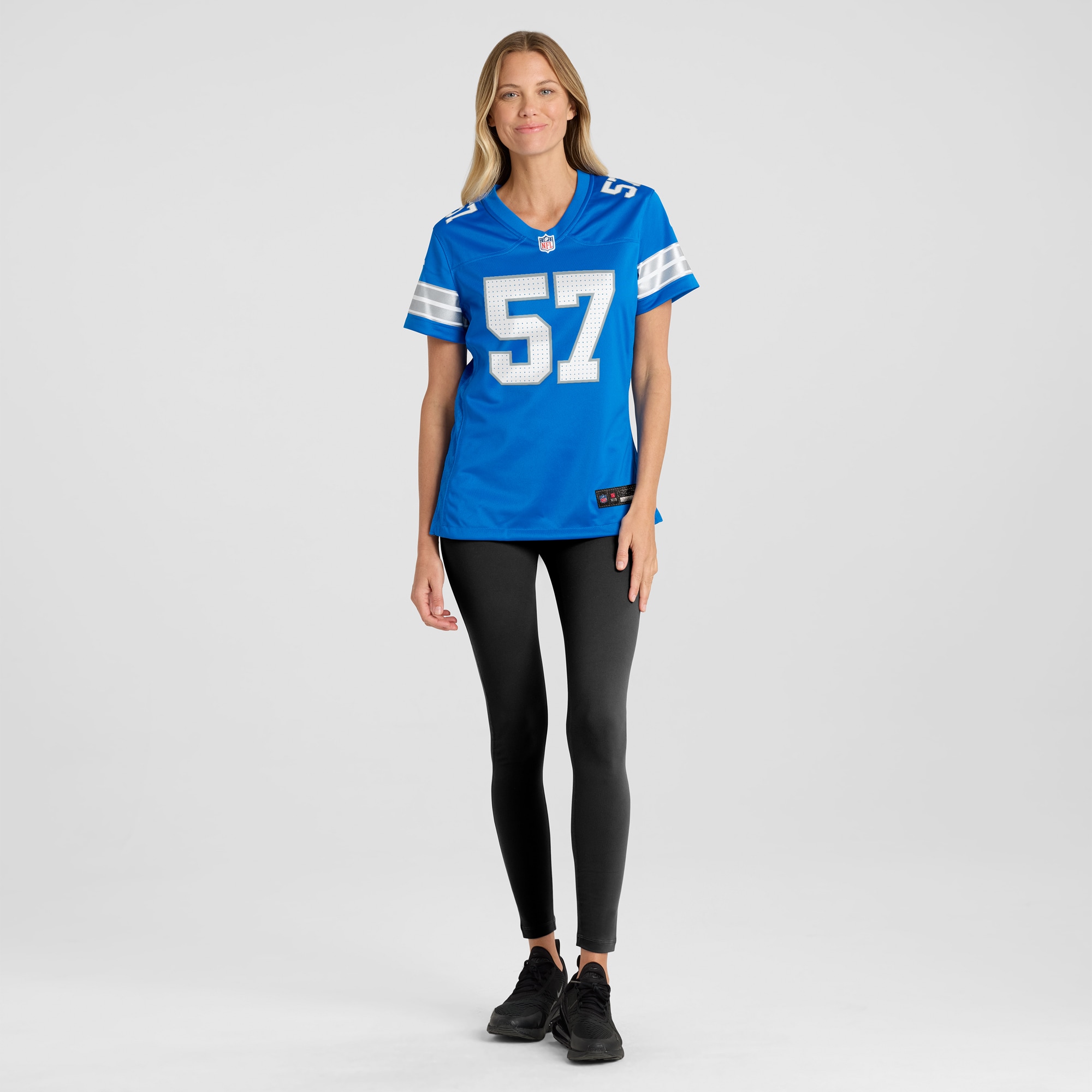 Detroit Lions Nate Lynn Blue Game NFL Jersey Women's