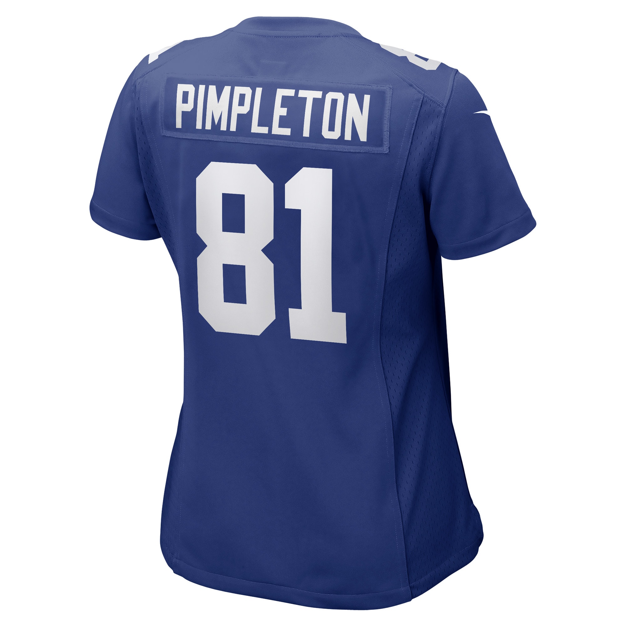 New York Giants Kalil Pimpleton Royal Game Player NFL Jersey Women's