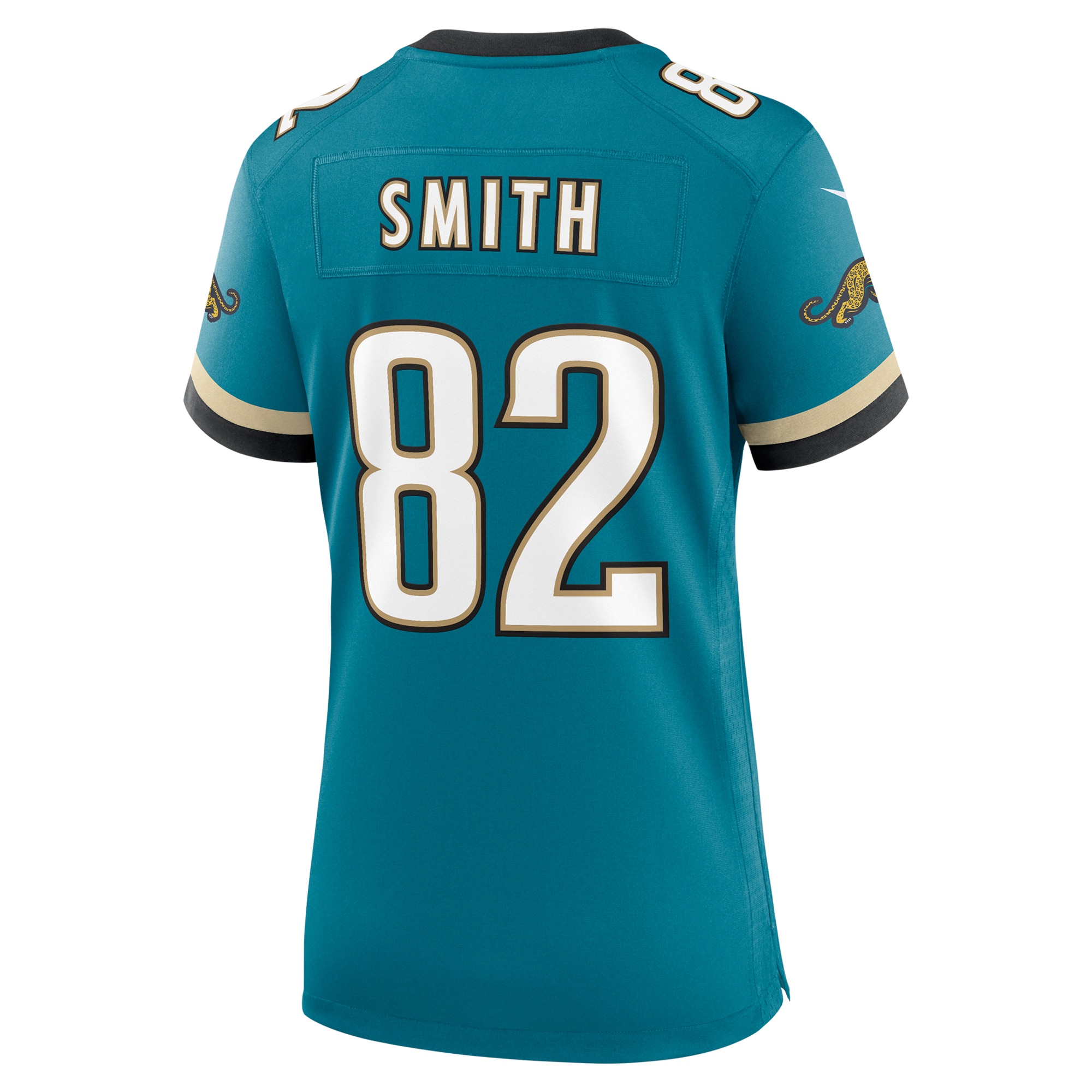 Jacksonville Jaguars Jimmy Smith Teal Prowler Throwback Retired Player Game NFL Jersey Women's