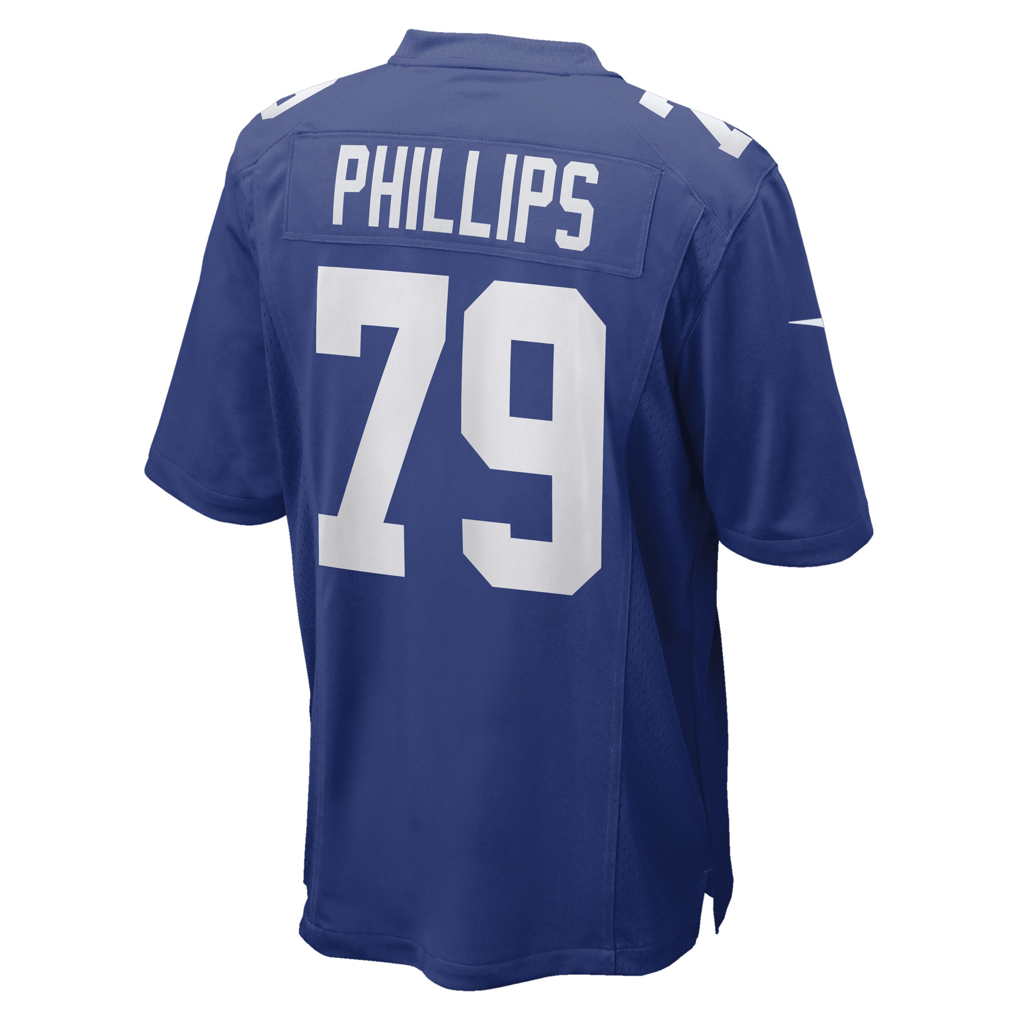 New York Giants Tyre Phillips Royal Game Player NFL Jersey Men's