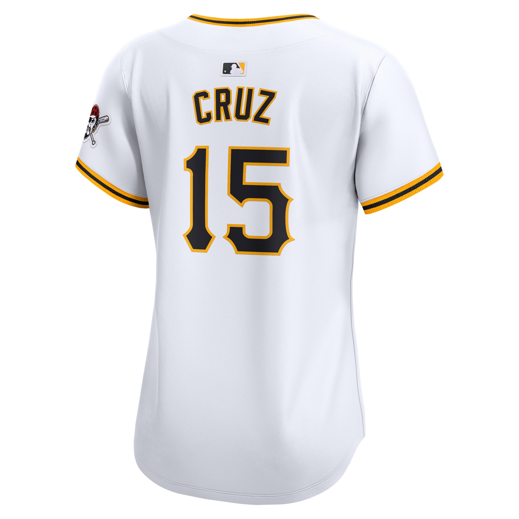 Pittsburgh Pirates Oneil Cruz White Home Limited Player MLB Jersey Women's