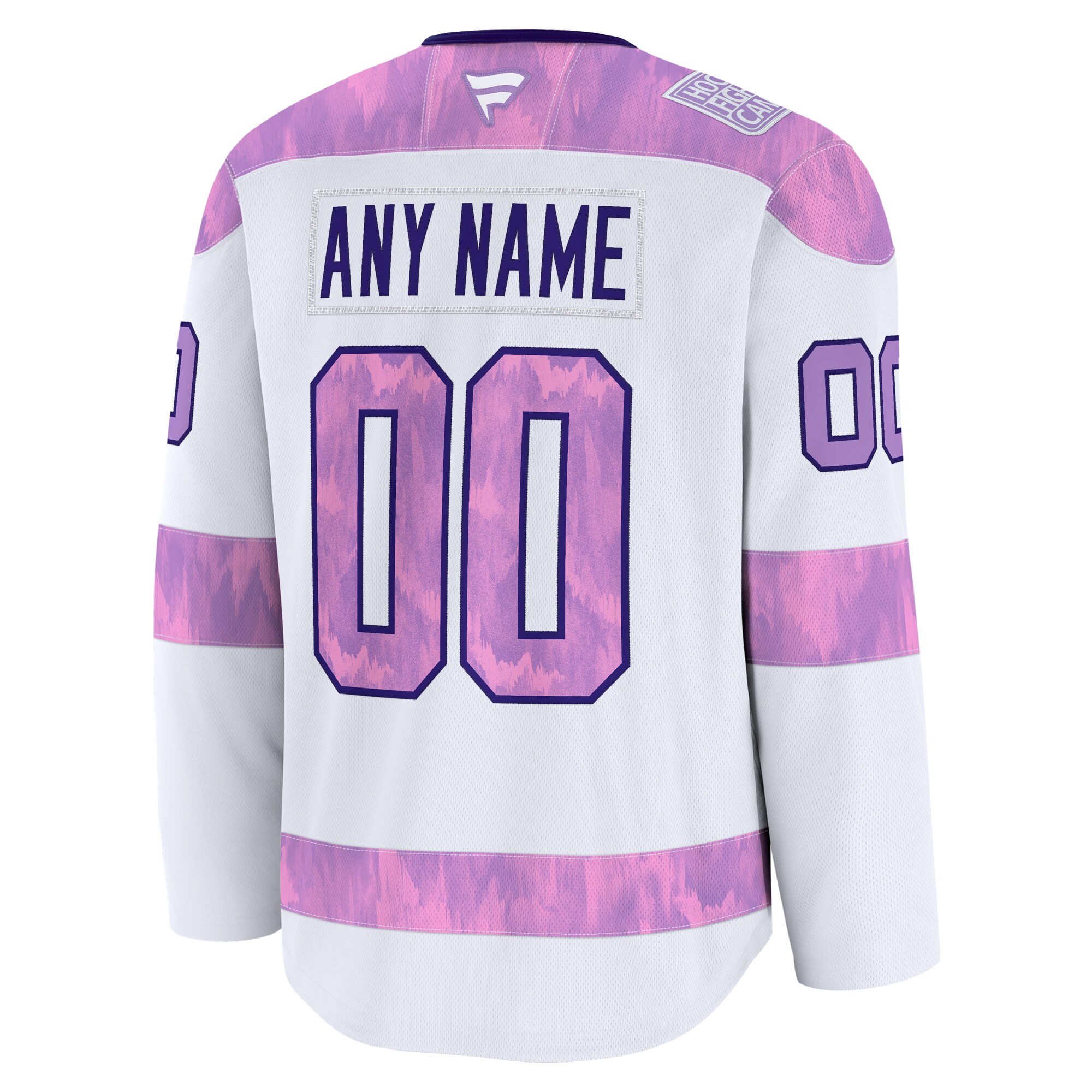 Vancouver Canucks White 2024 Fights Cancer Custom Practice NHL Jersey Men's
